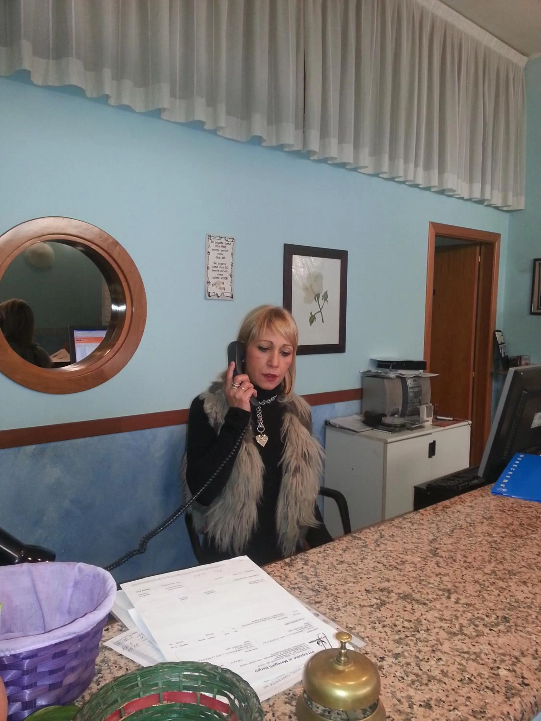 Lobby or reception in Hotel Lombardia