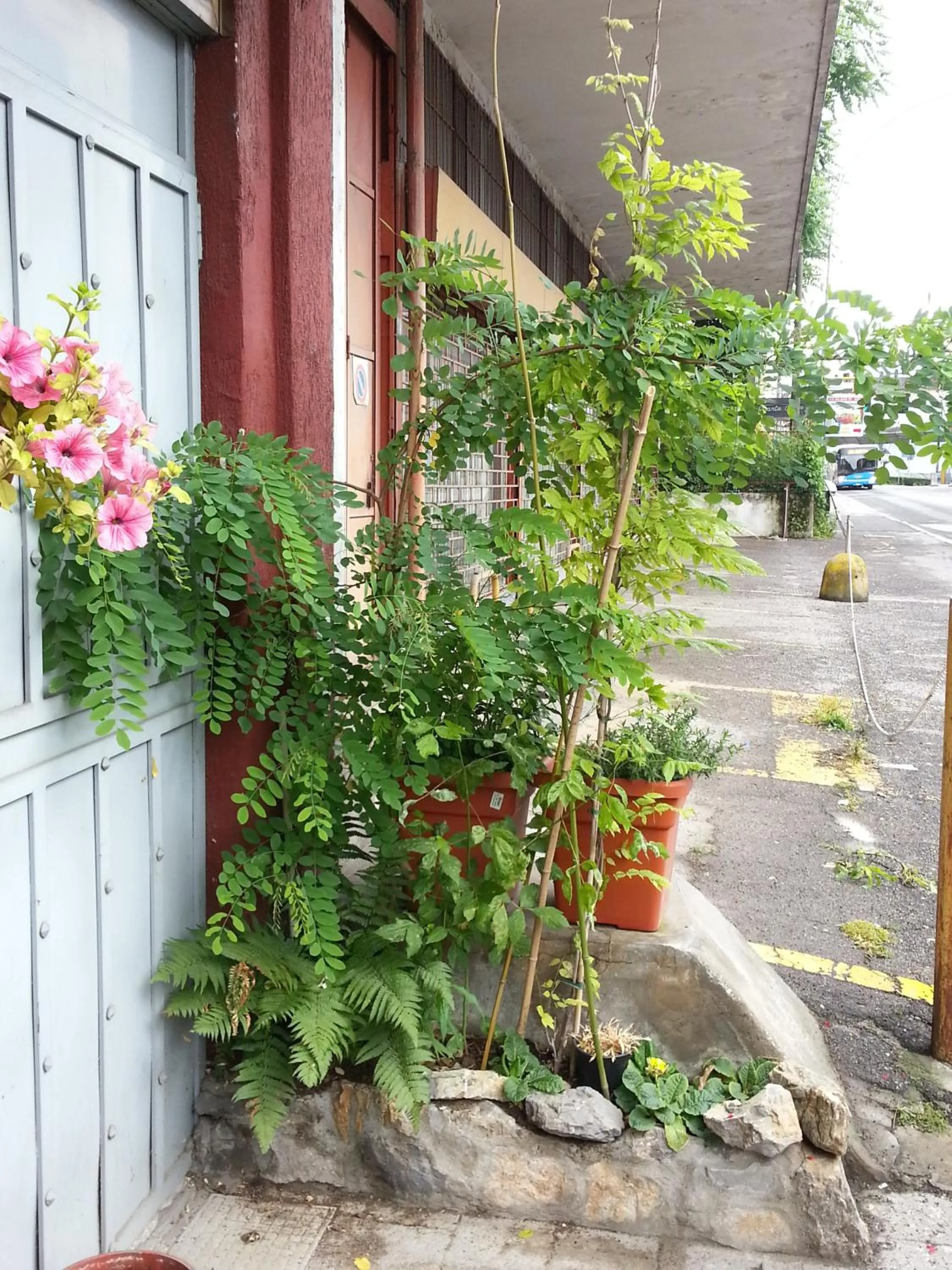 Facade/entrance in Hotel Lombardia