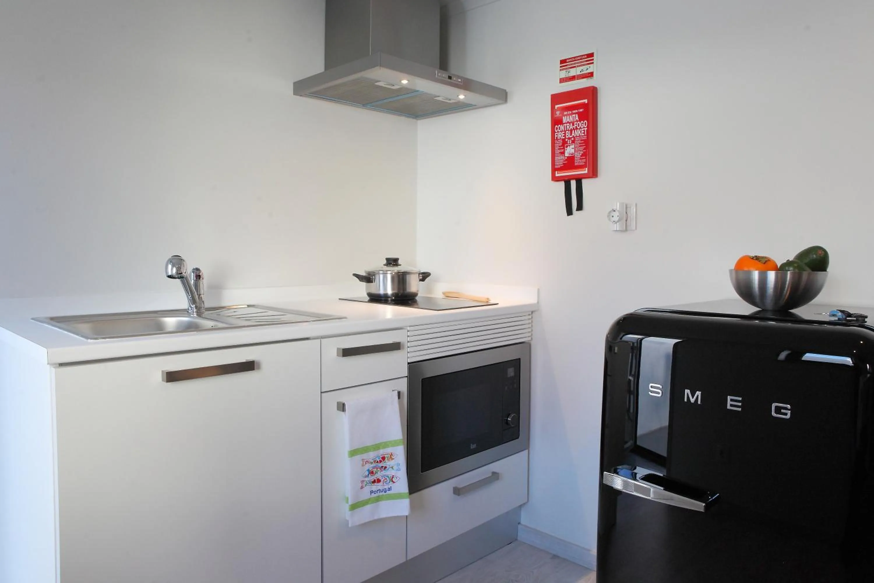 Kitchen or kitchenette in Vila Santa Marinha