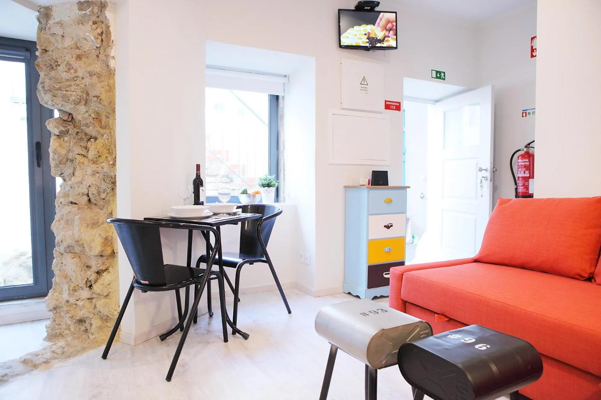 Living room in Vila Santa Marinha