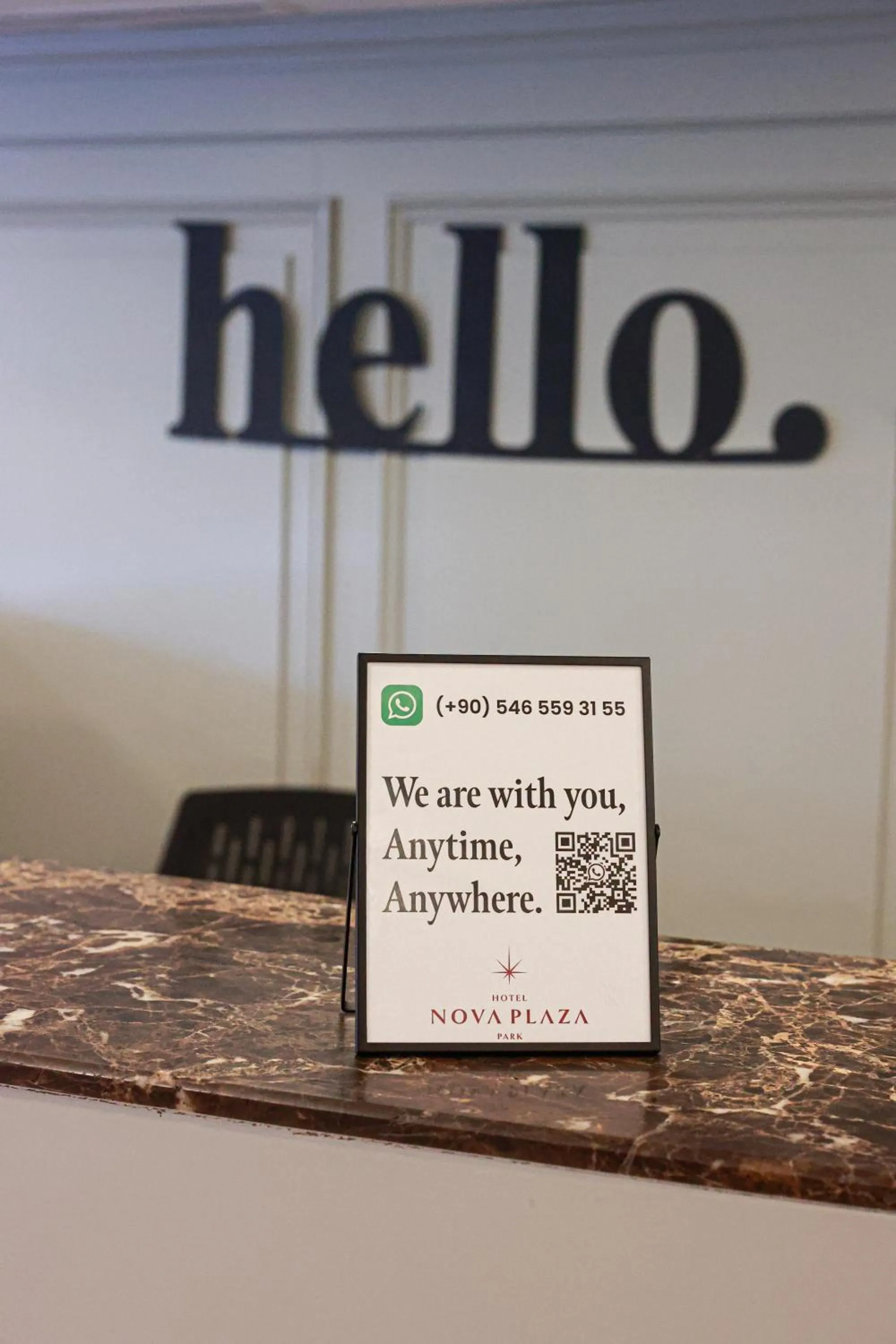 Logo/Certificate/Sign in Nova Plaza Park Hotel