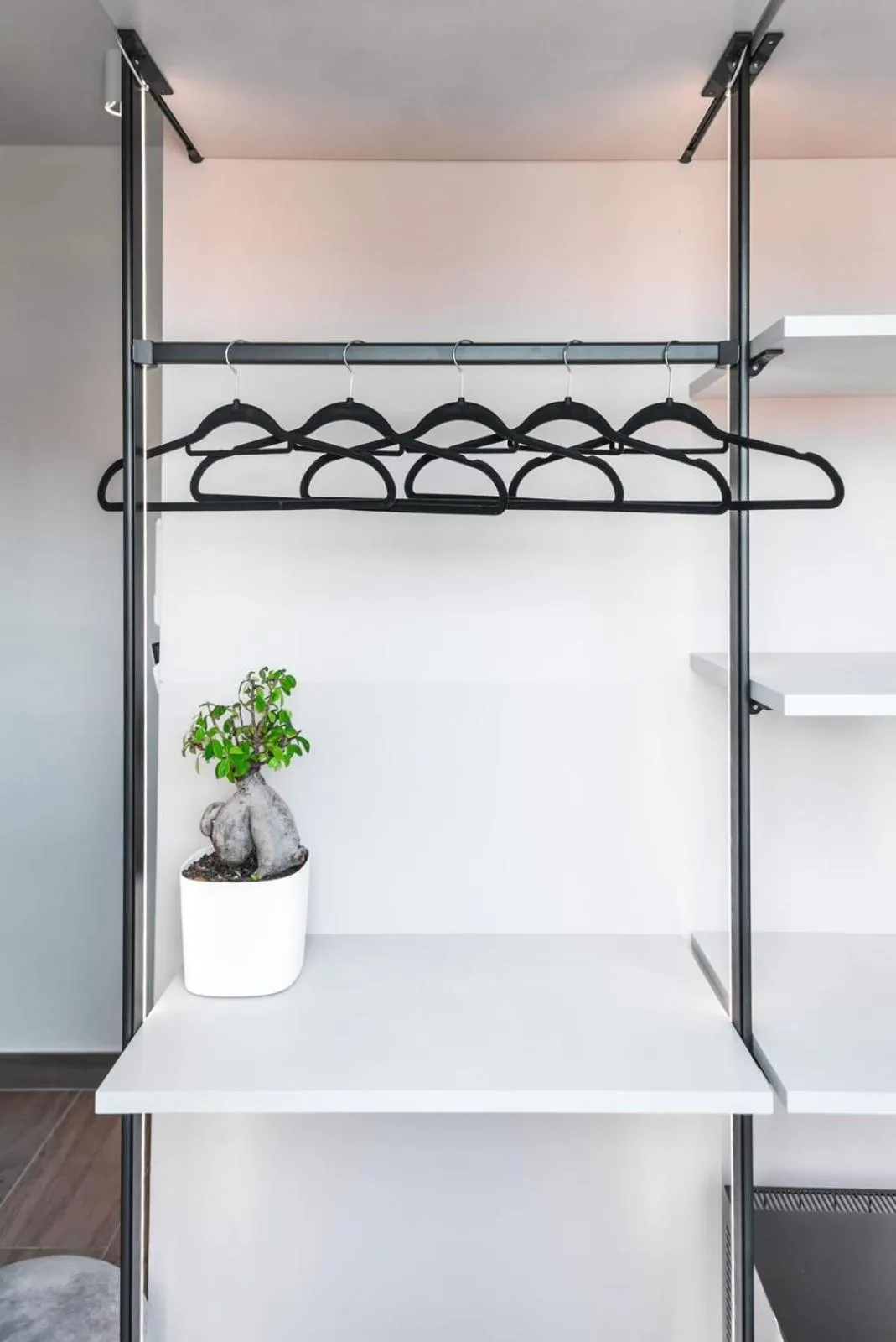 wardrobe in M14 Hotel & Spa