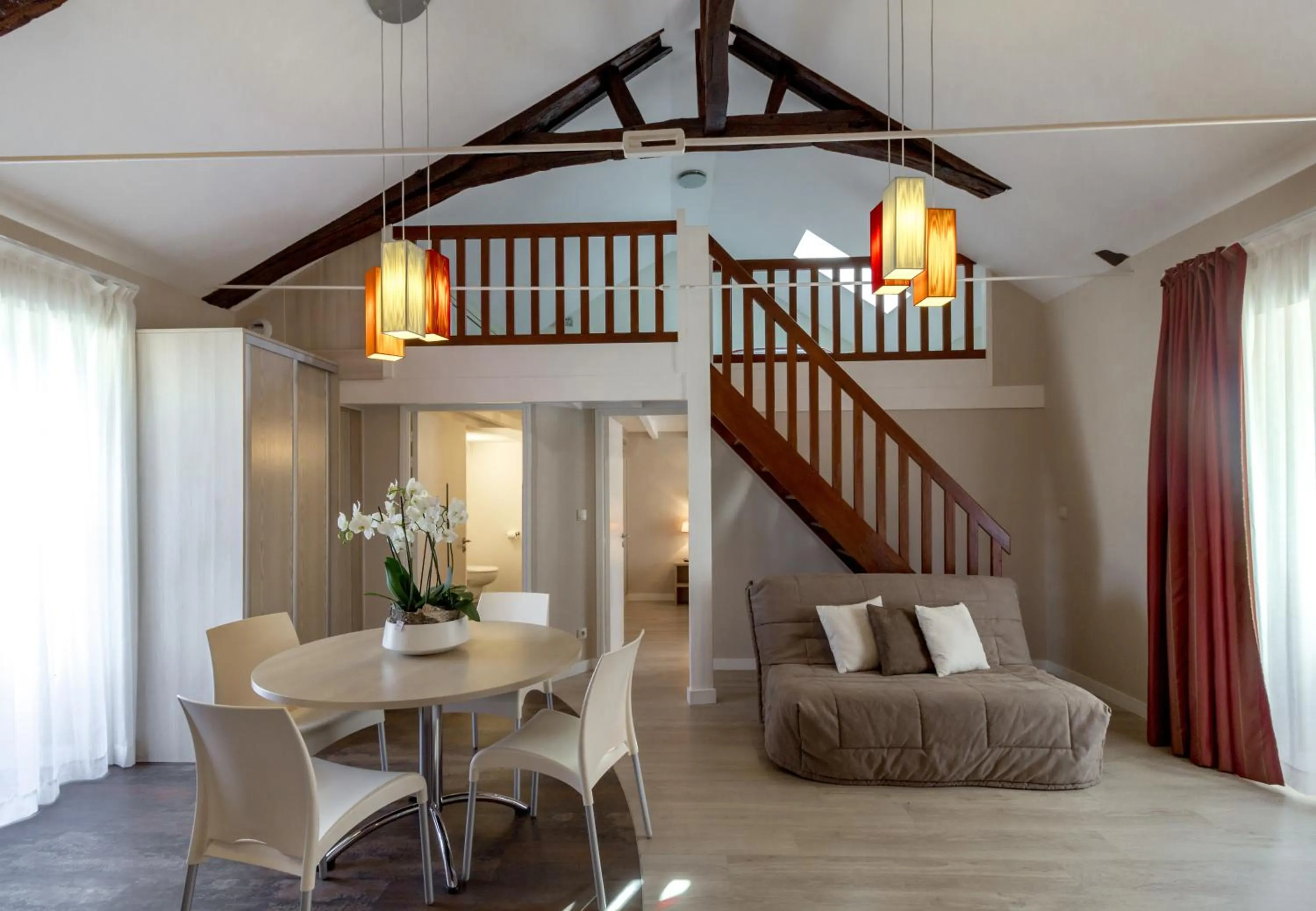 Living room in La Pommeraie