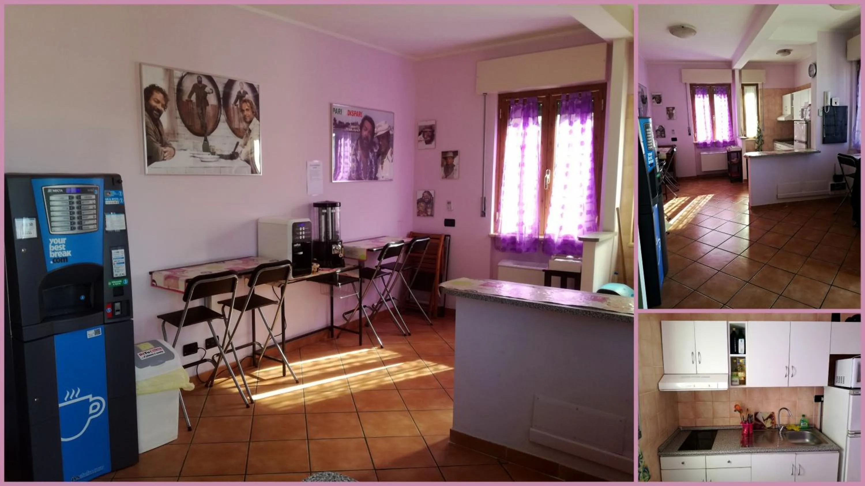 Kitchen or kitchenette in B&B Ciampino