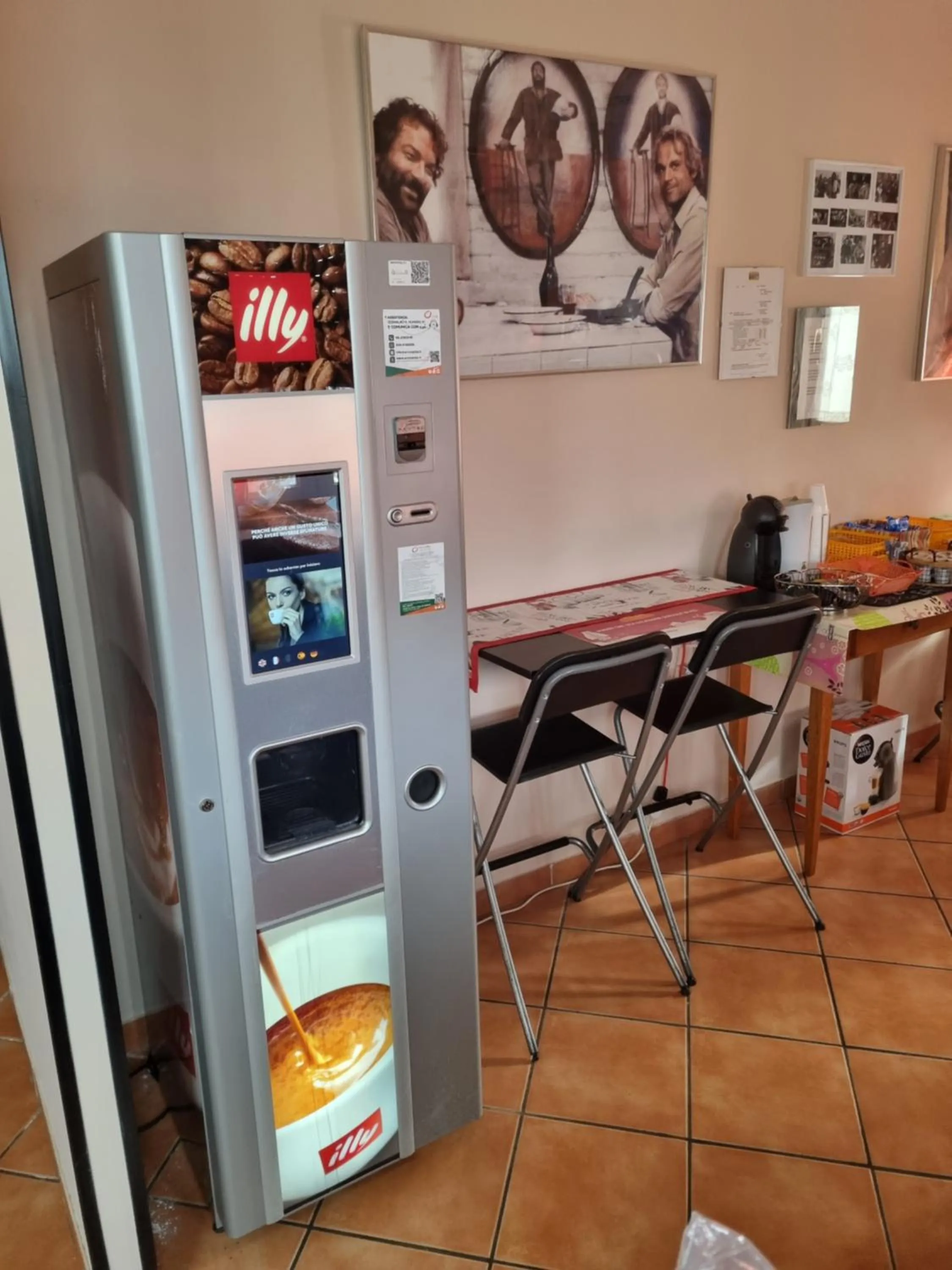 Kitchen or kitchenette in B&B Ciampino