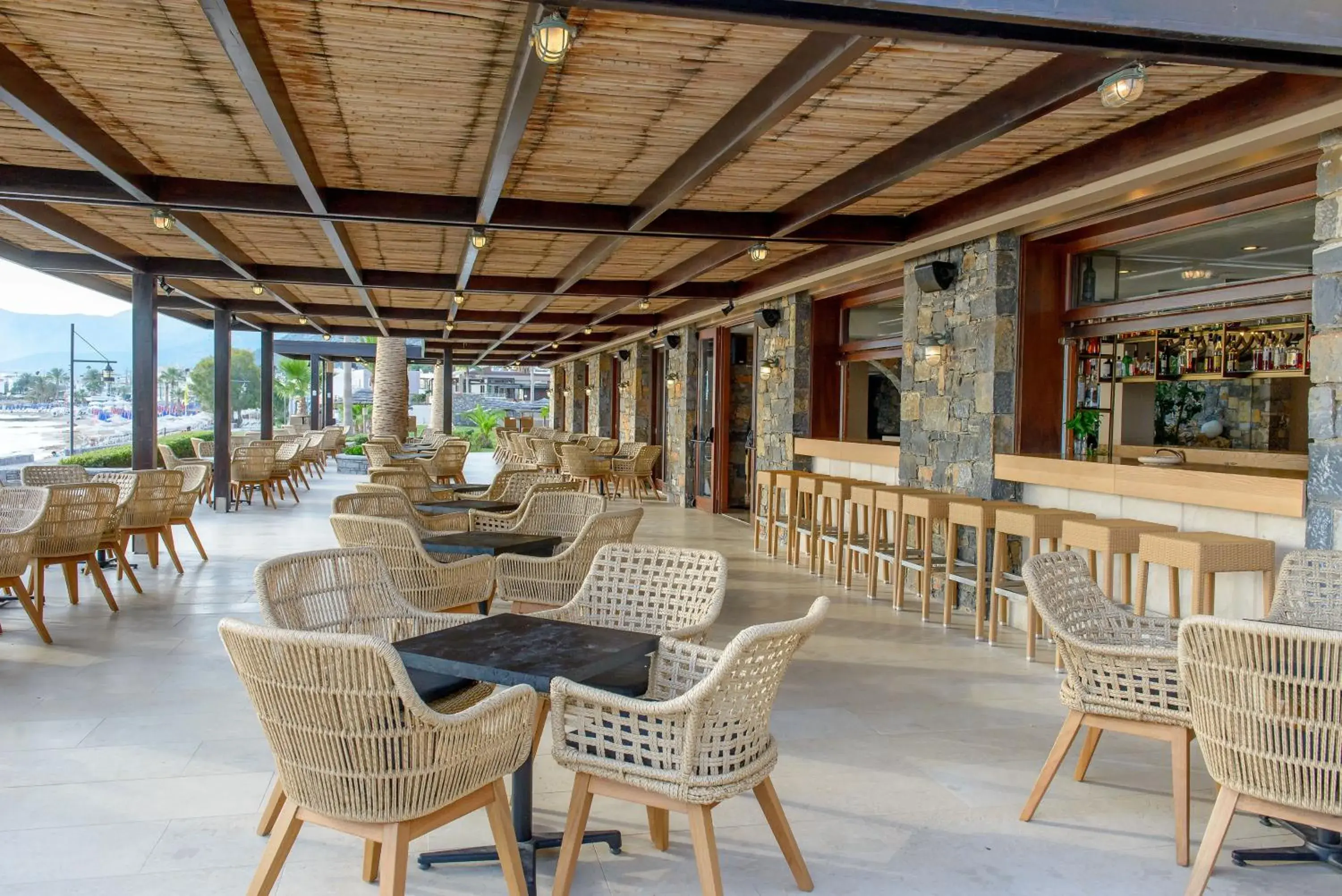 Lounge or bar in Blue Sea Beach Affiliated By Melia Lounge or bar in Blue Sea Beach Affiliated By Melia