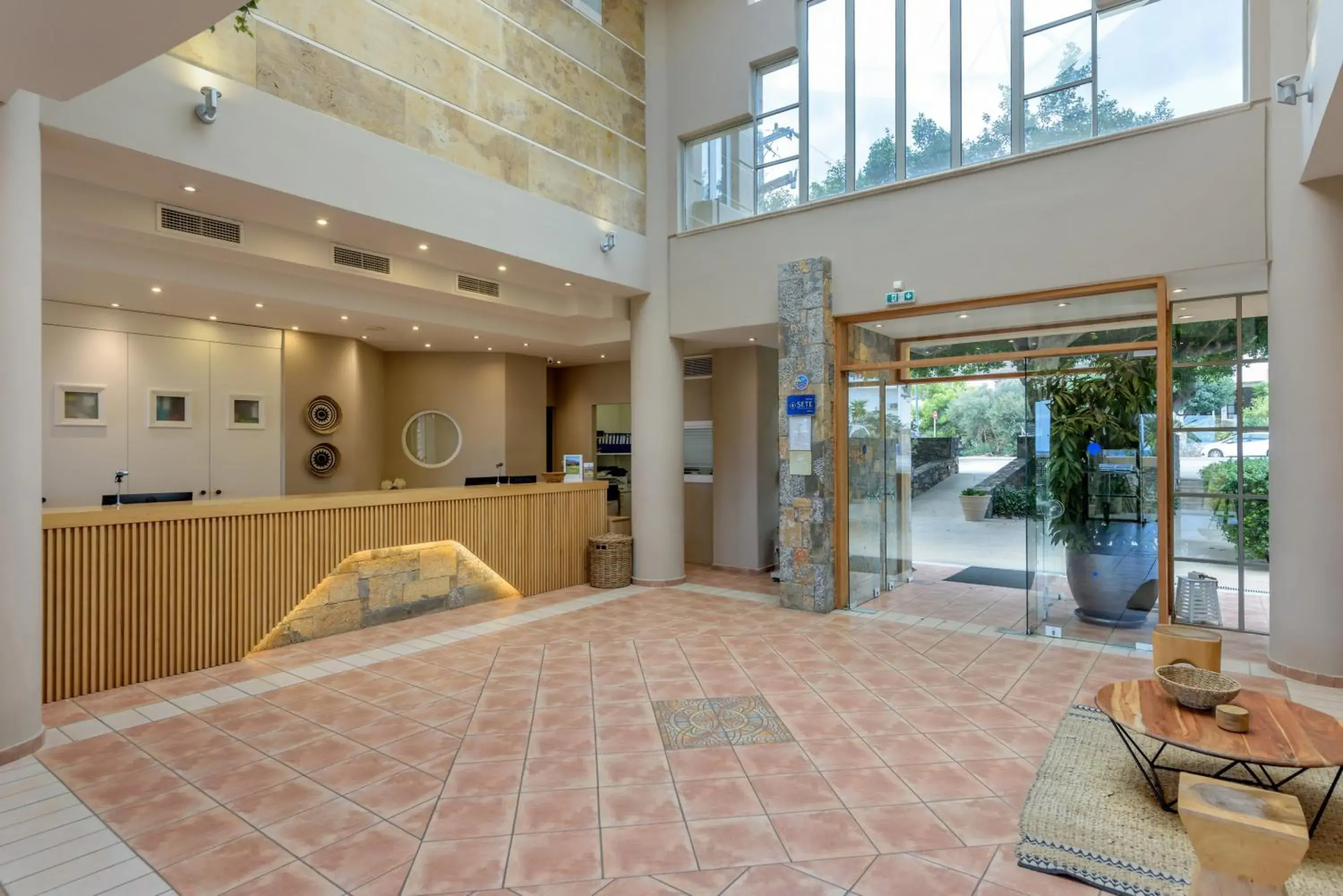 Lobby or reception in Blue Sea Beach Affiliated By Melia Lobby or reception in Blue Sea Beach Affiliated By Melia