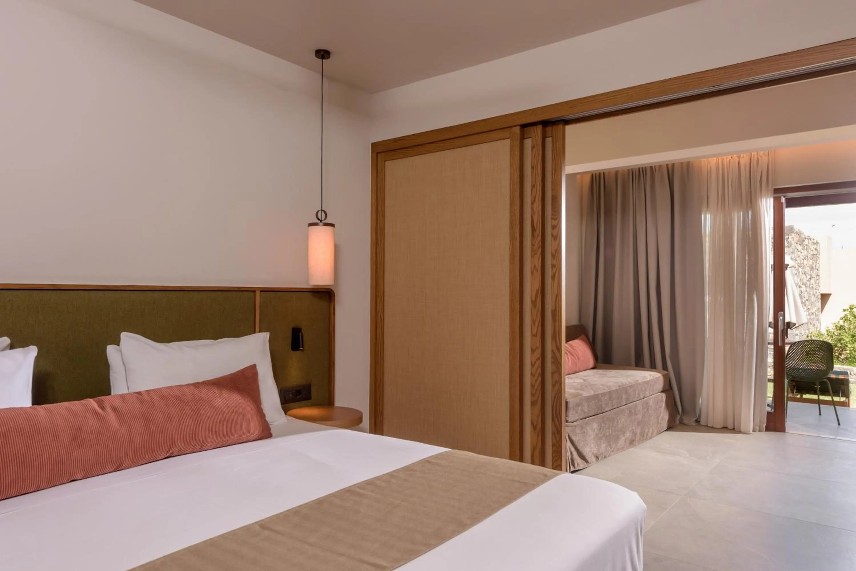 Bed in Blue Sea Beach Affiliated By Melia