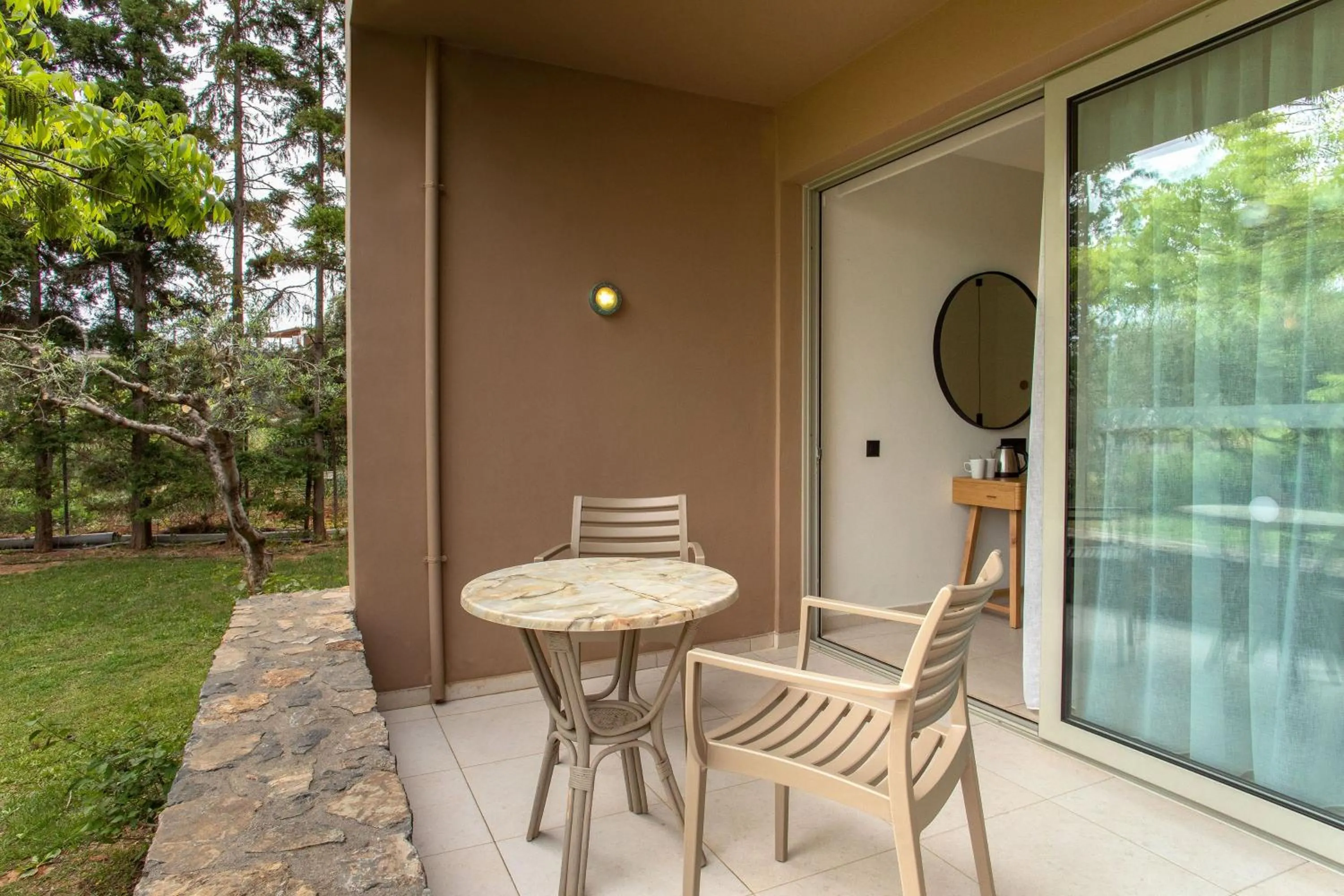 Patio in Hotel Blue Sea Beach Affiliated by Meliá