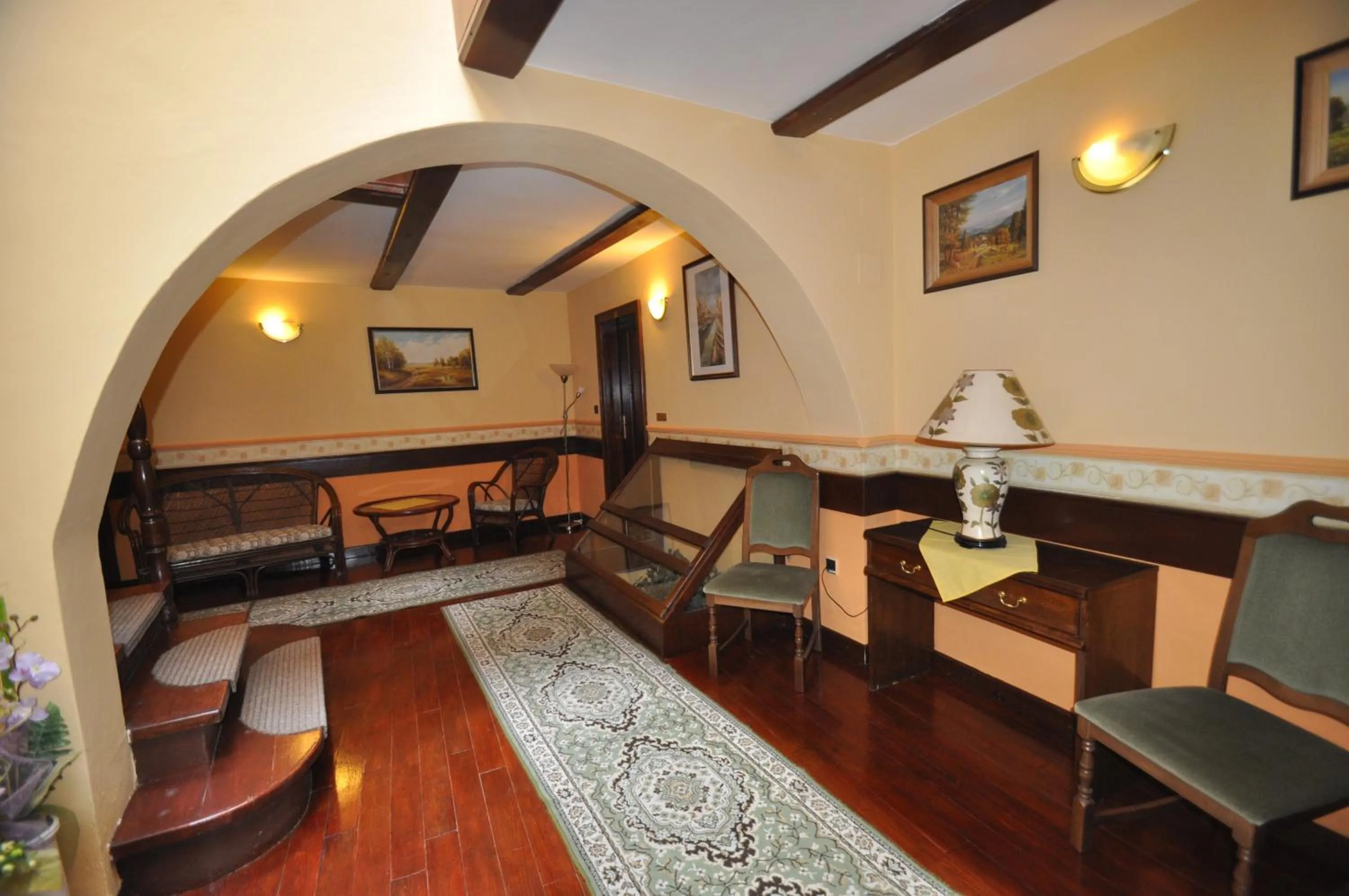 Living room in GARNI -Hotel Barbakan