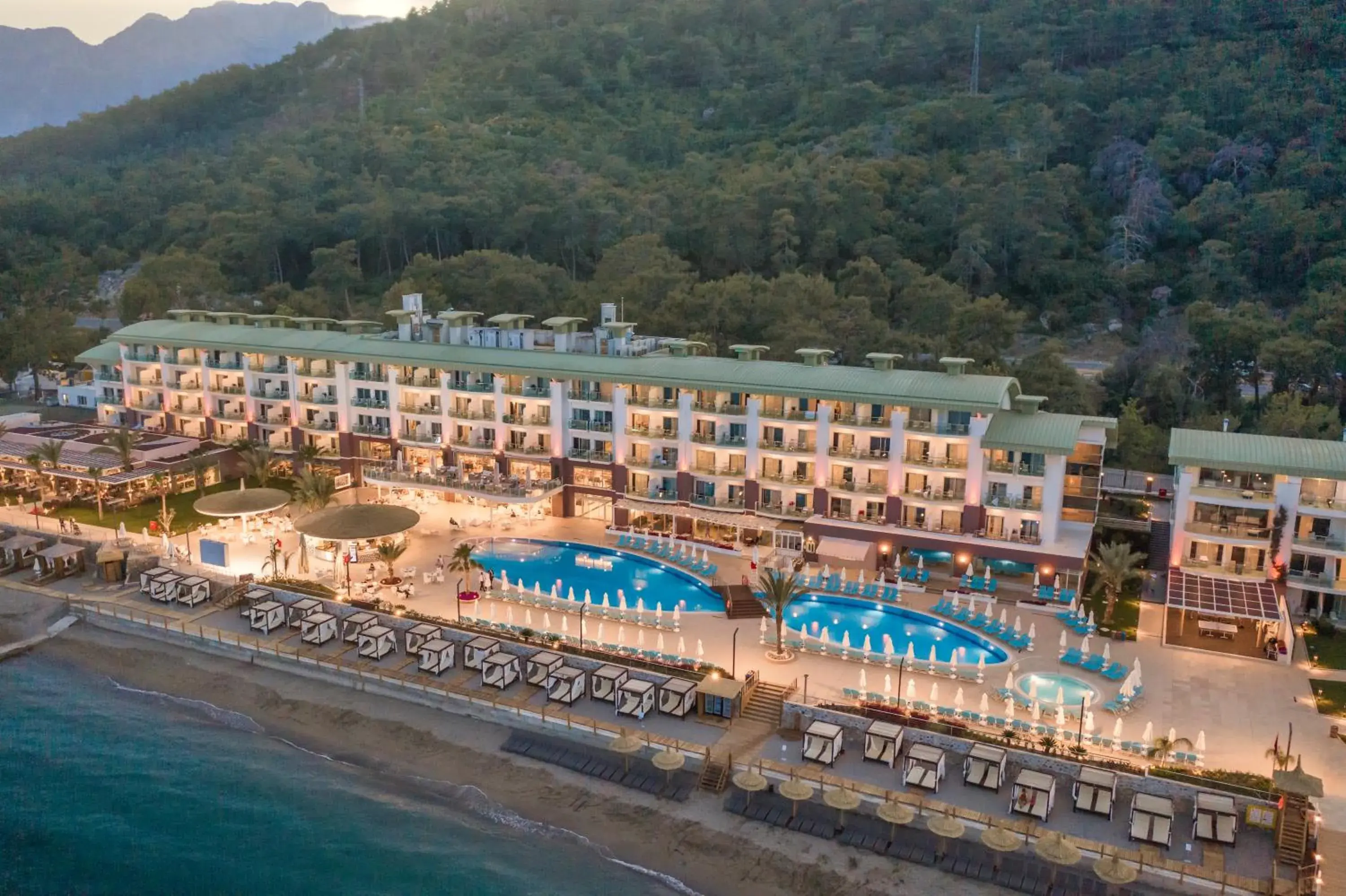 Bird's eye view in Corendon Playa Kemer Hotel Bird's eye view in Corendon Playa Kemer Hotel