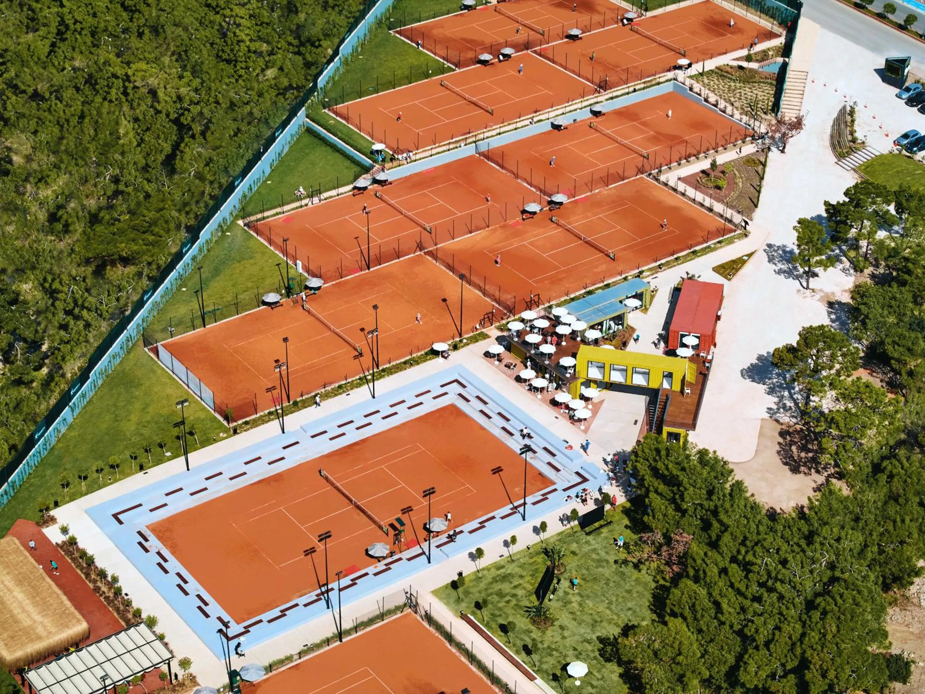 Tennis court in Corendon Playa Kemer Hotel
