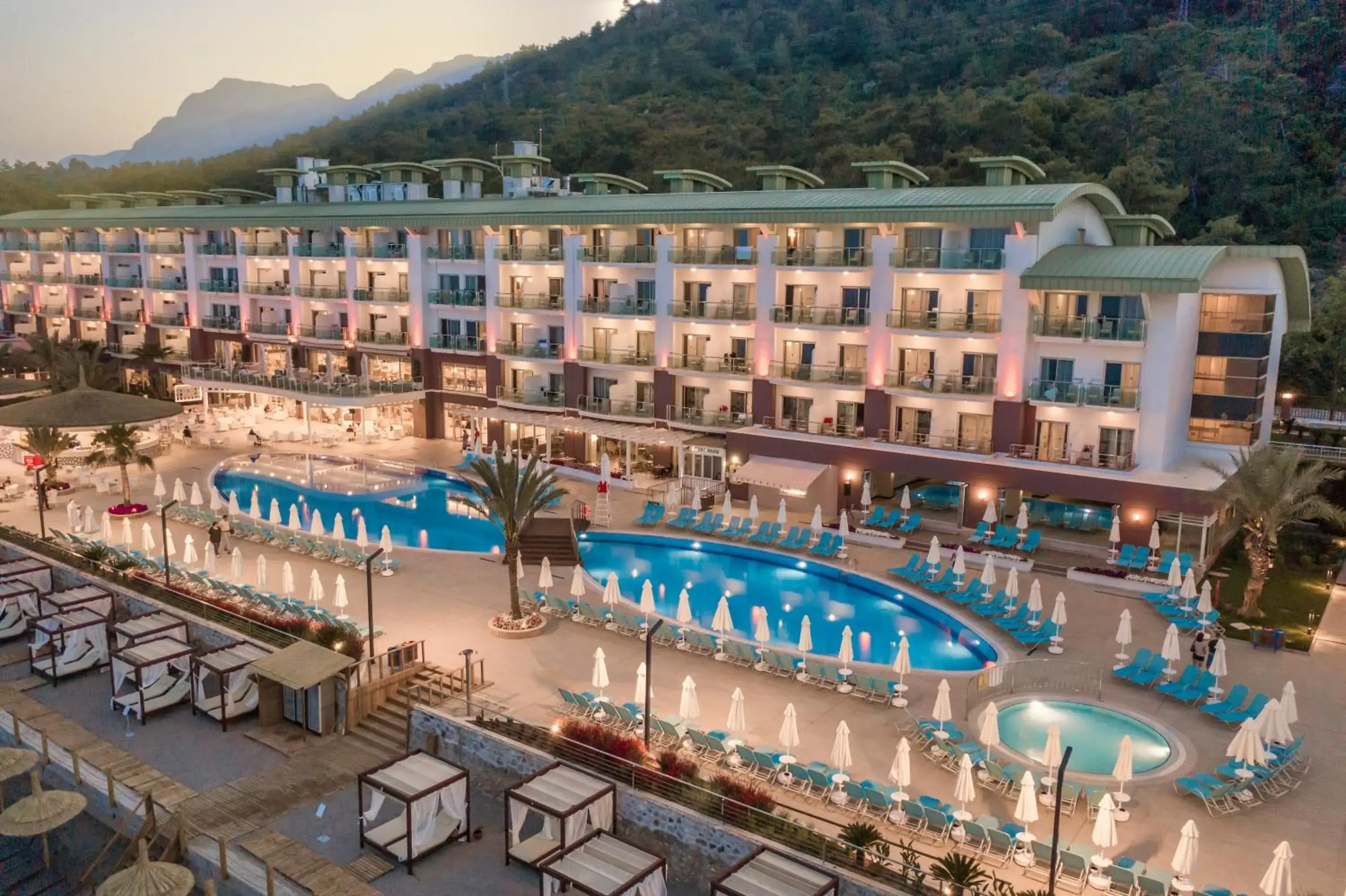 Pool view in Corendon Playa Kemer Hotel Pool view in Corendon Playa Kemer Hotel