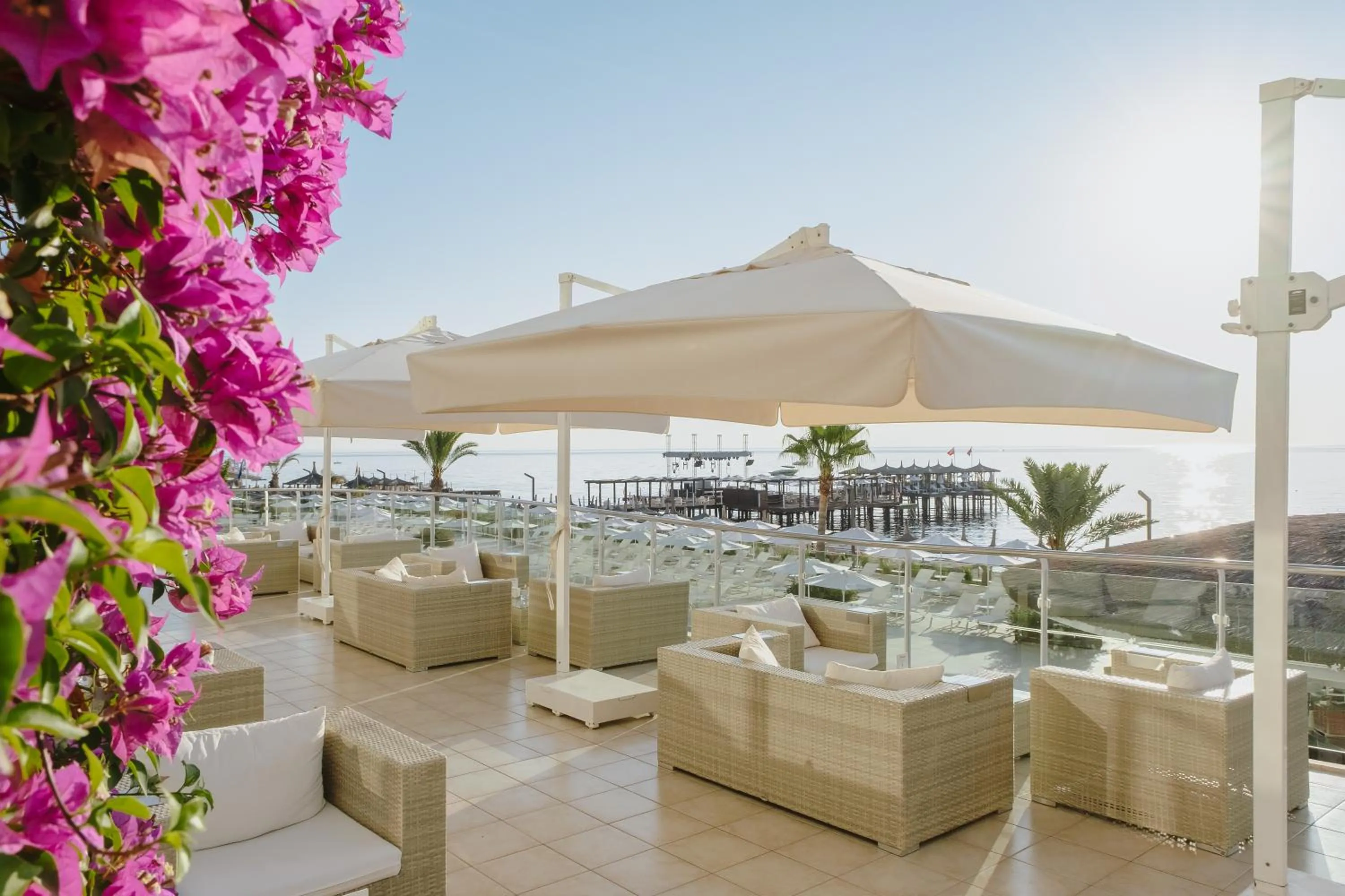 Patio in Corendon Playa Kemer Hotel