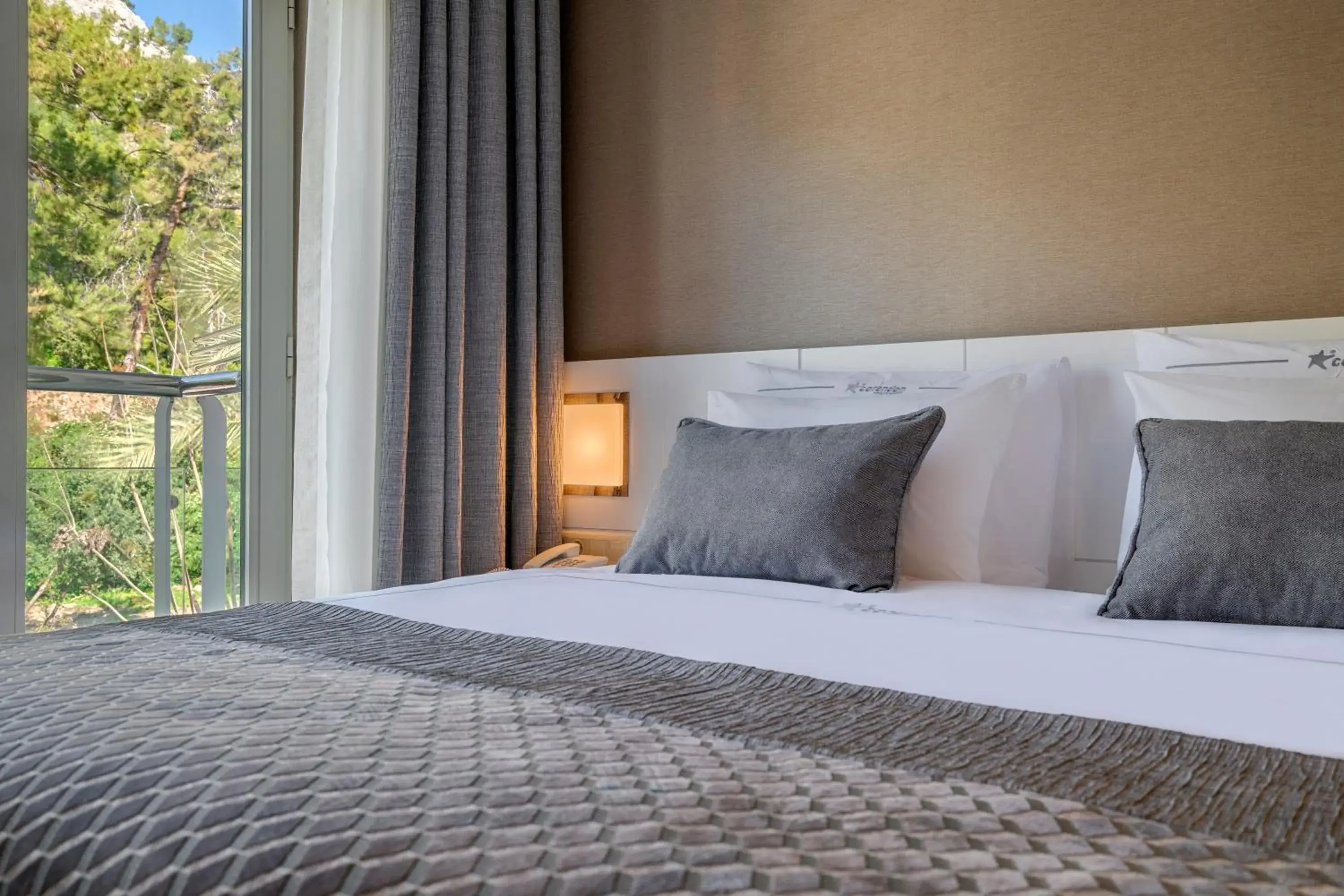 Bed in Corendon Playa Kemer Hotel Bed in Corendon Playa Kemer Hotel