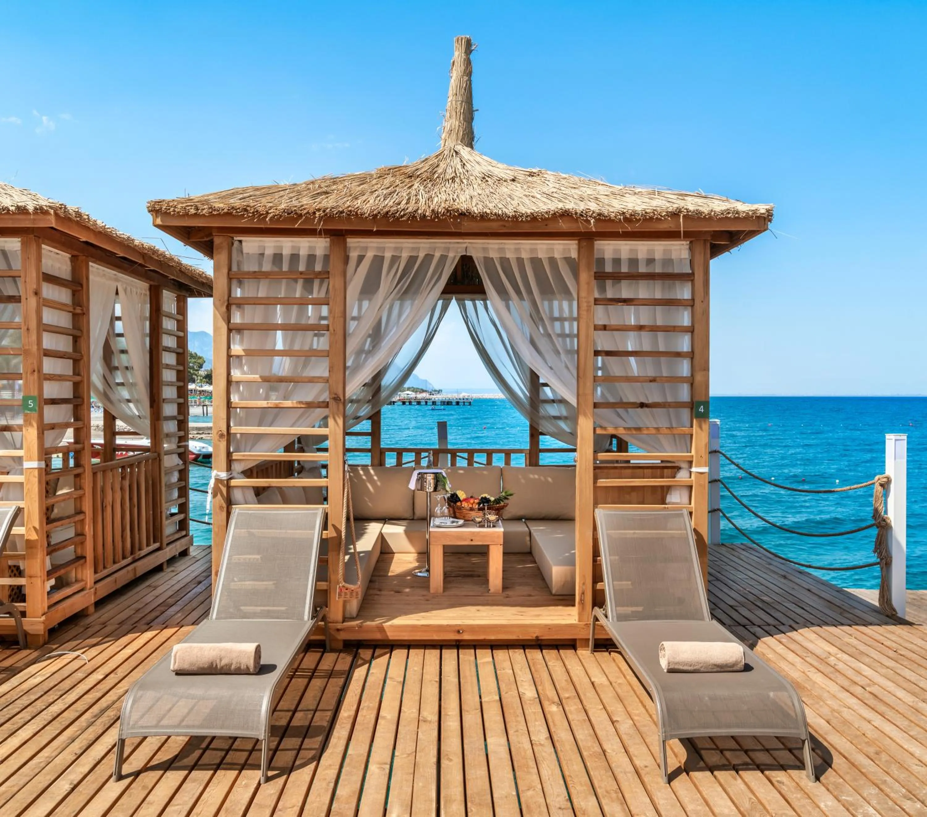 Patio in Corendon Playa Kemer Hotel