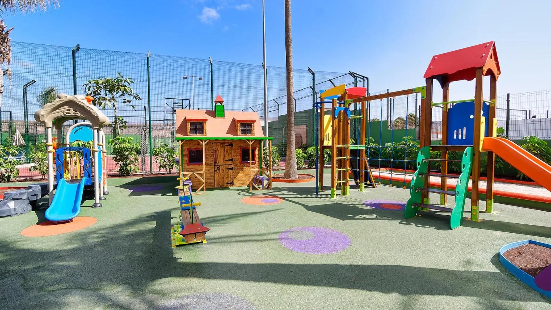 Children play ground in Bull Escorial & SPA