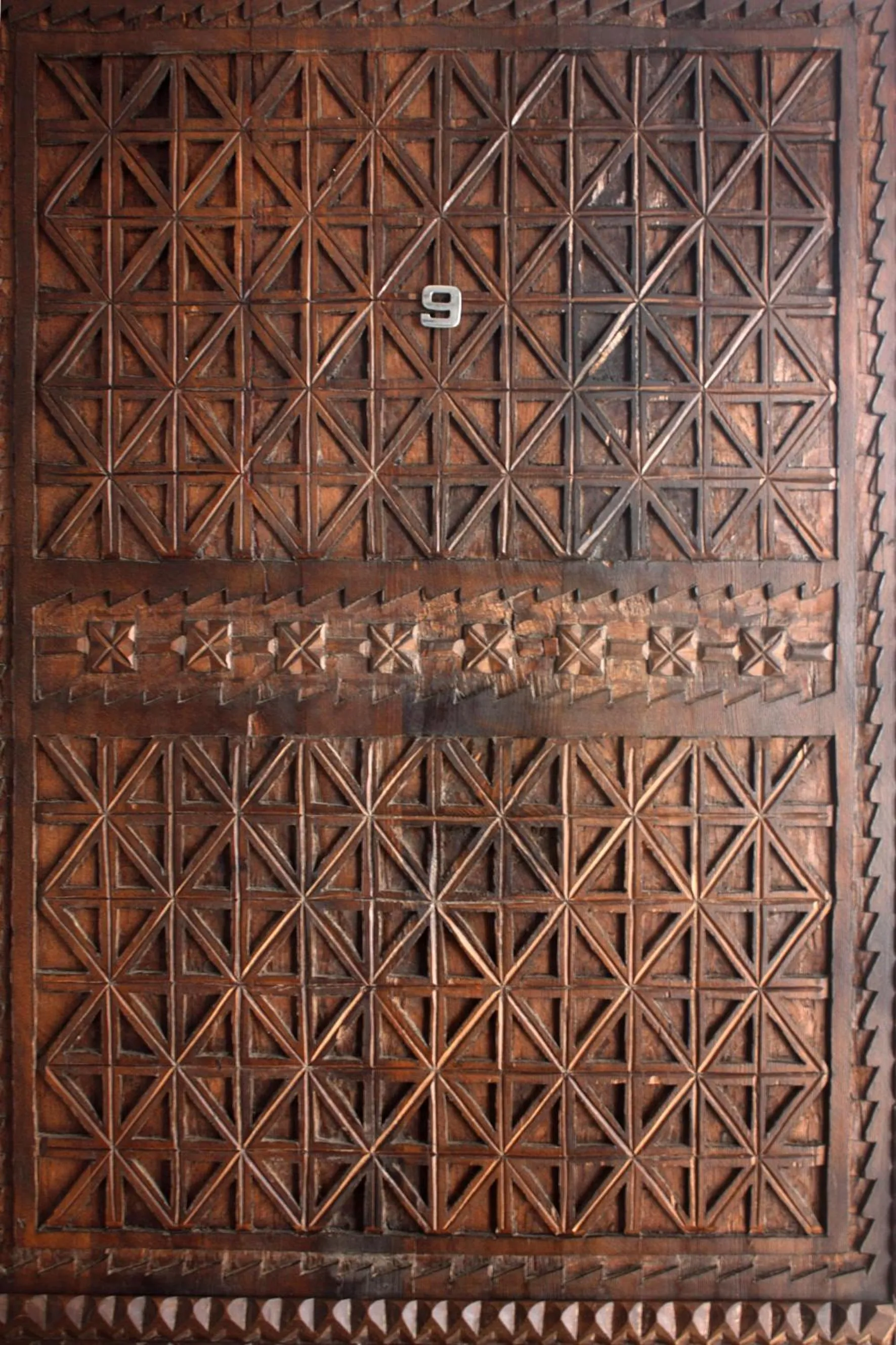 Decorative detail in Hostal Extramuros