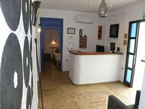 Lobby or reception in Hostal Extramuros