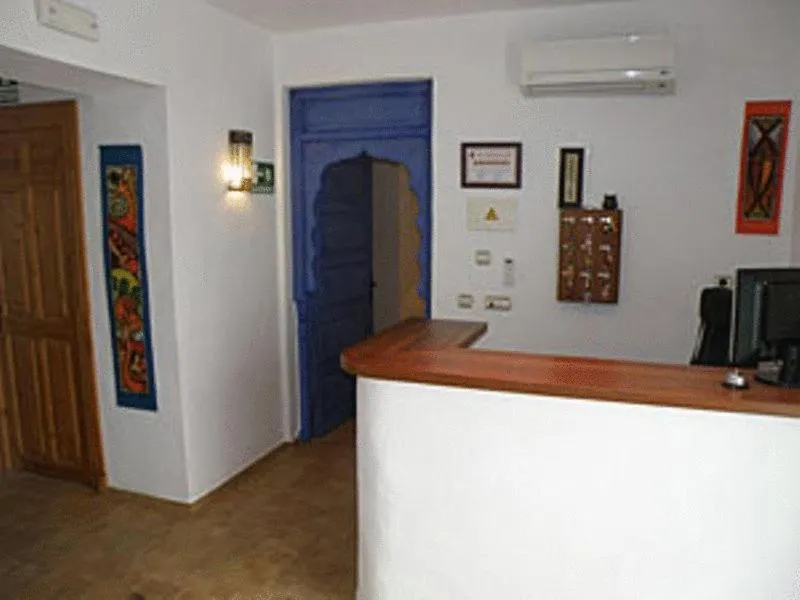 Lobby or reception in Hostal Extramuros