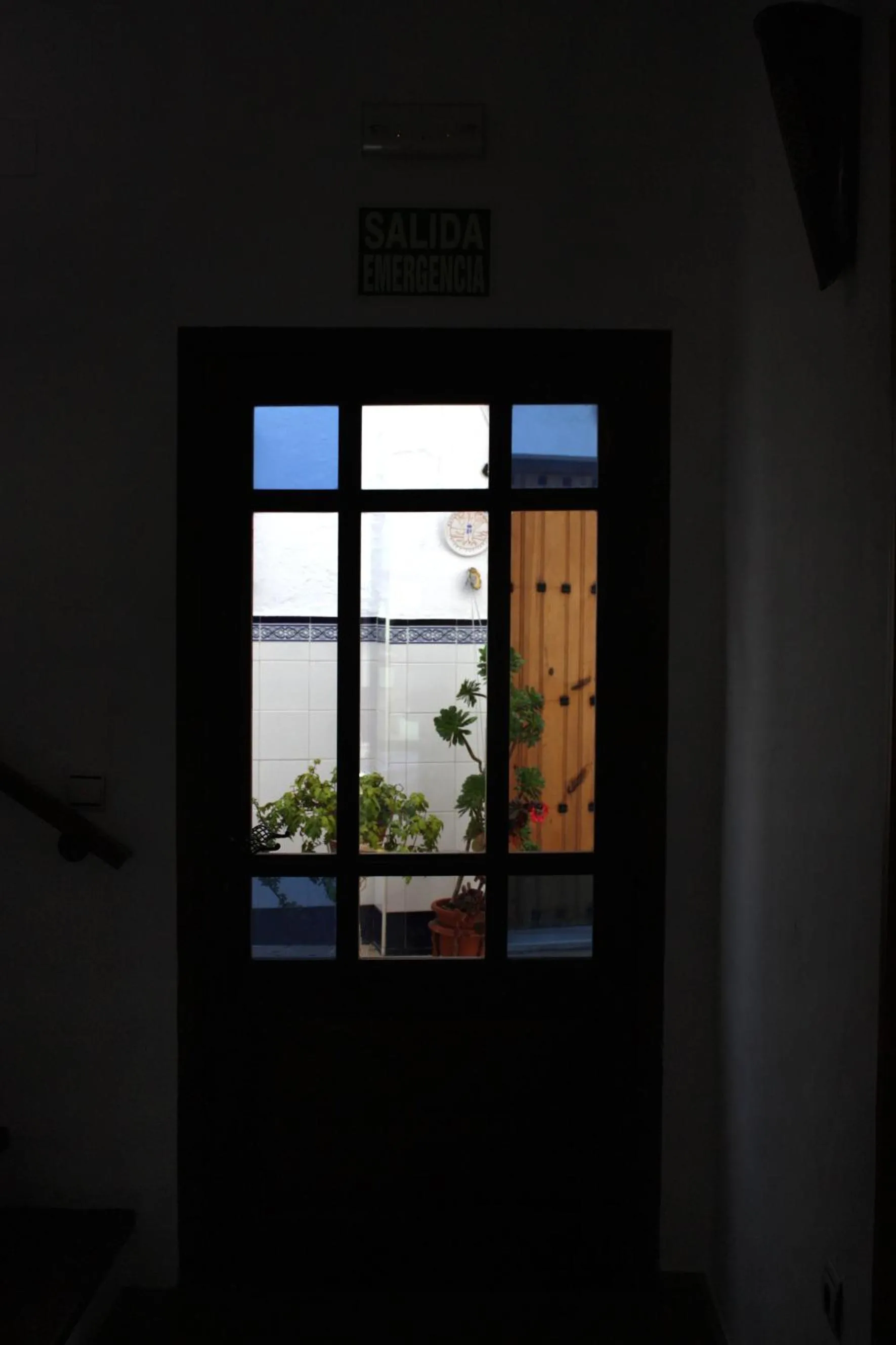 Decorative detail in Hostal Extramuros