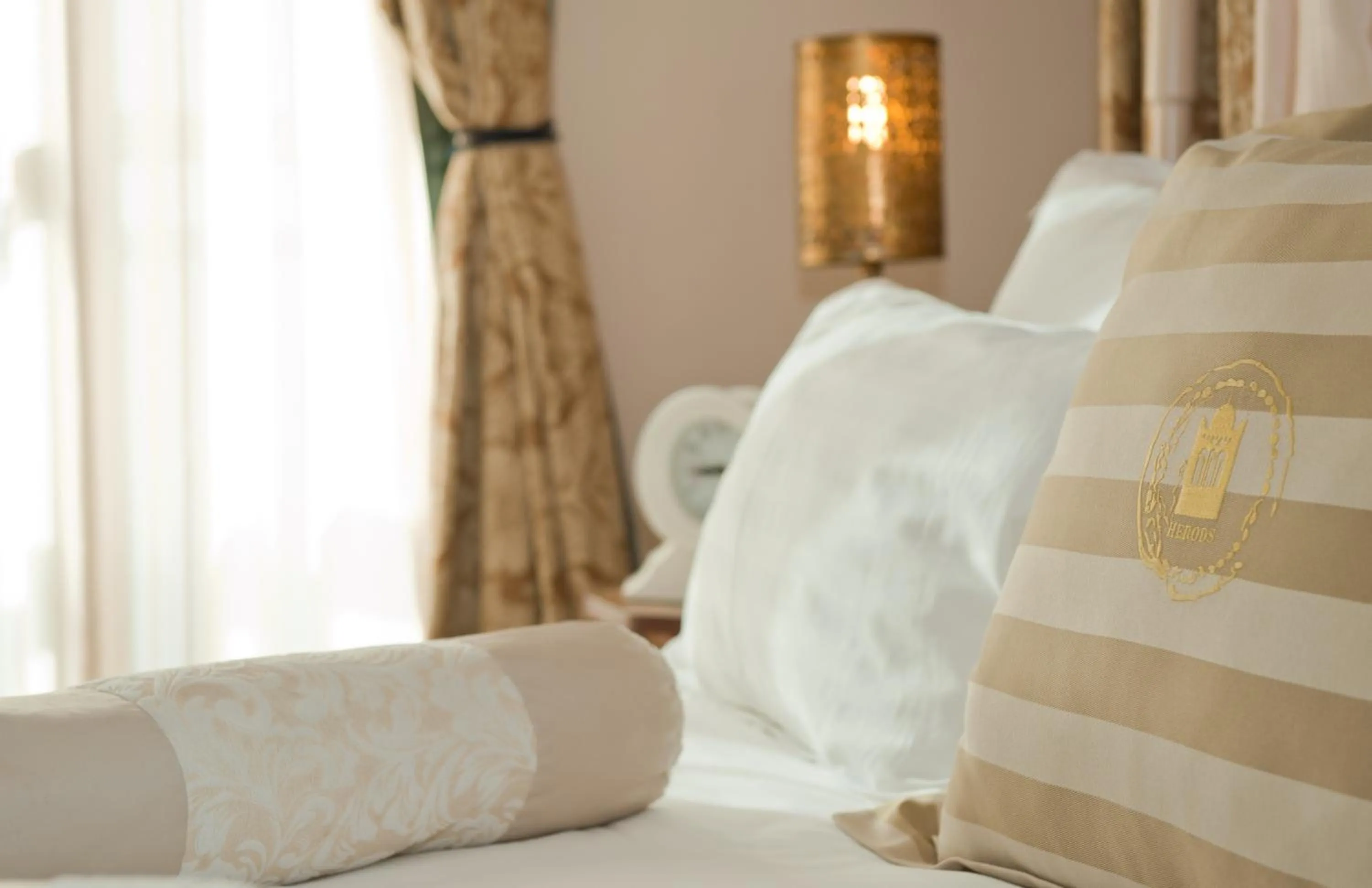 Decorative detail, Bed in Herods Palace Hotels & Spa Eilat a Premium collection by Fattal Hotels