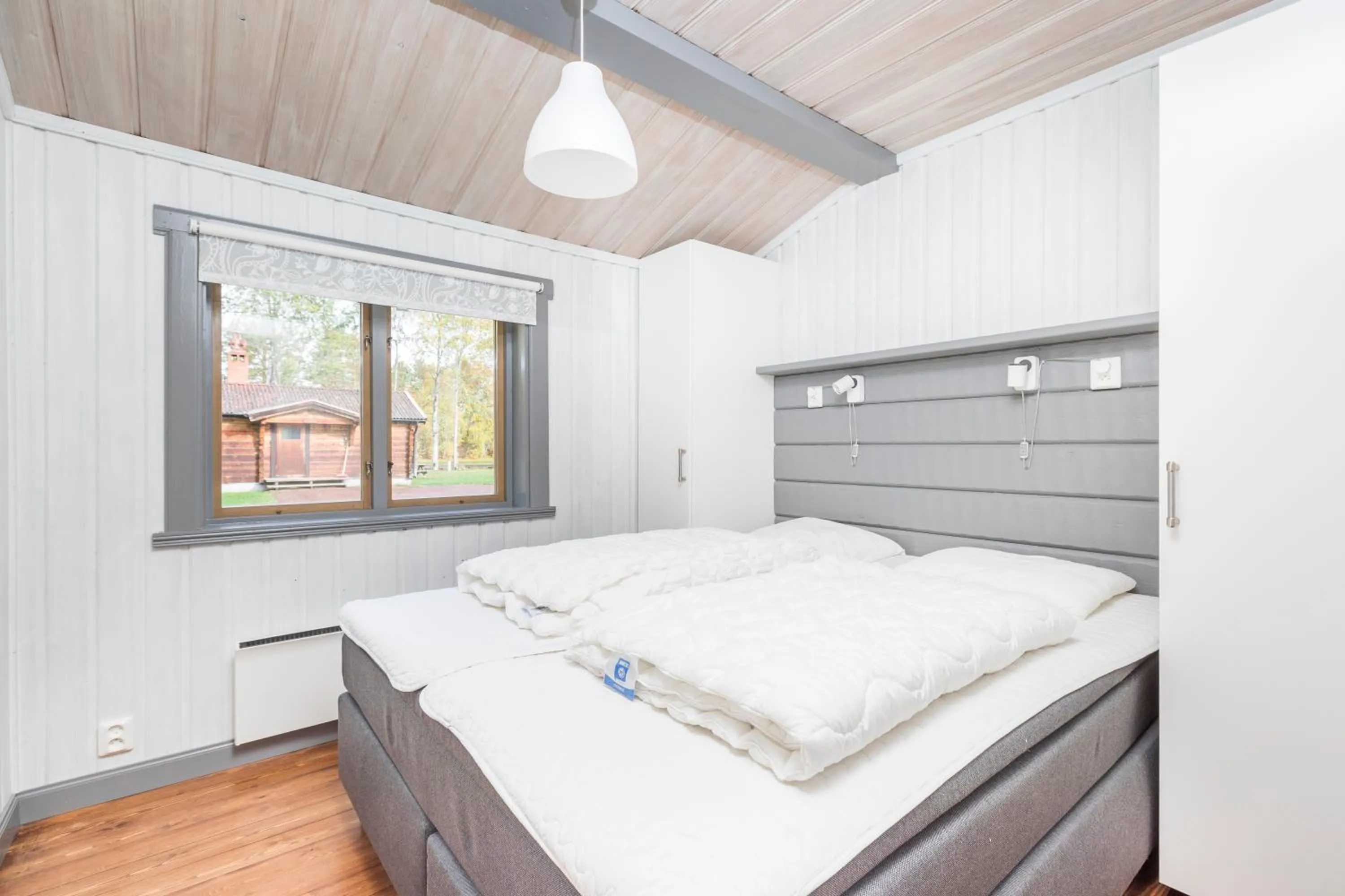 Bedroom, Bed in First Camp Orsa - Dalarna