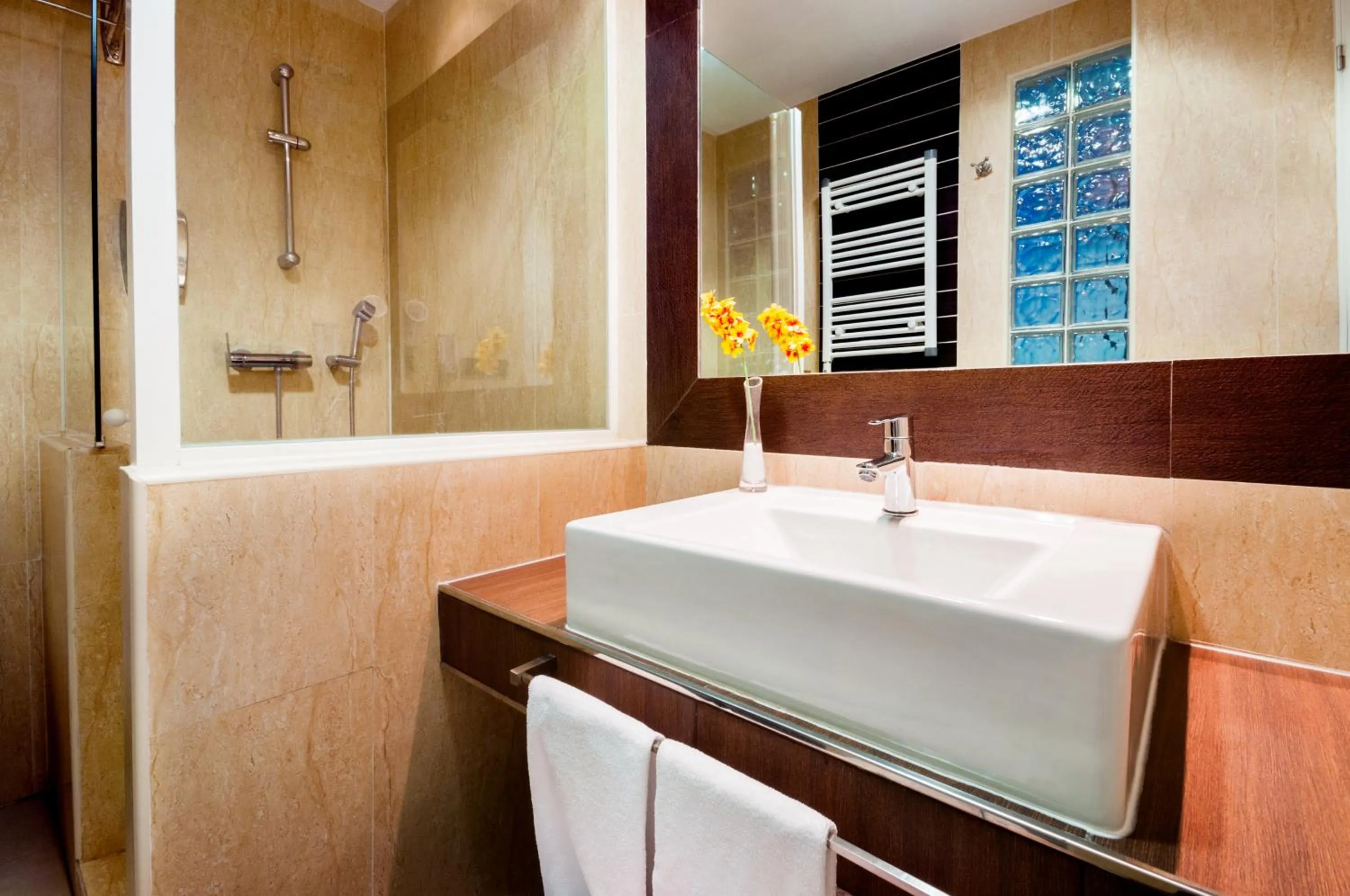 Shower in Hotel LB Villa De Cuenca