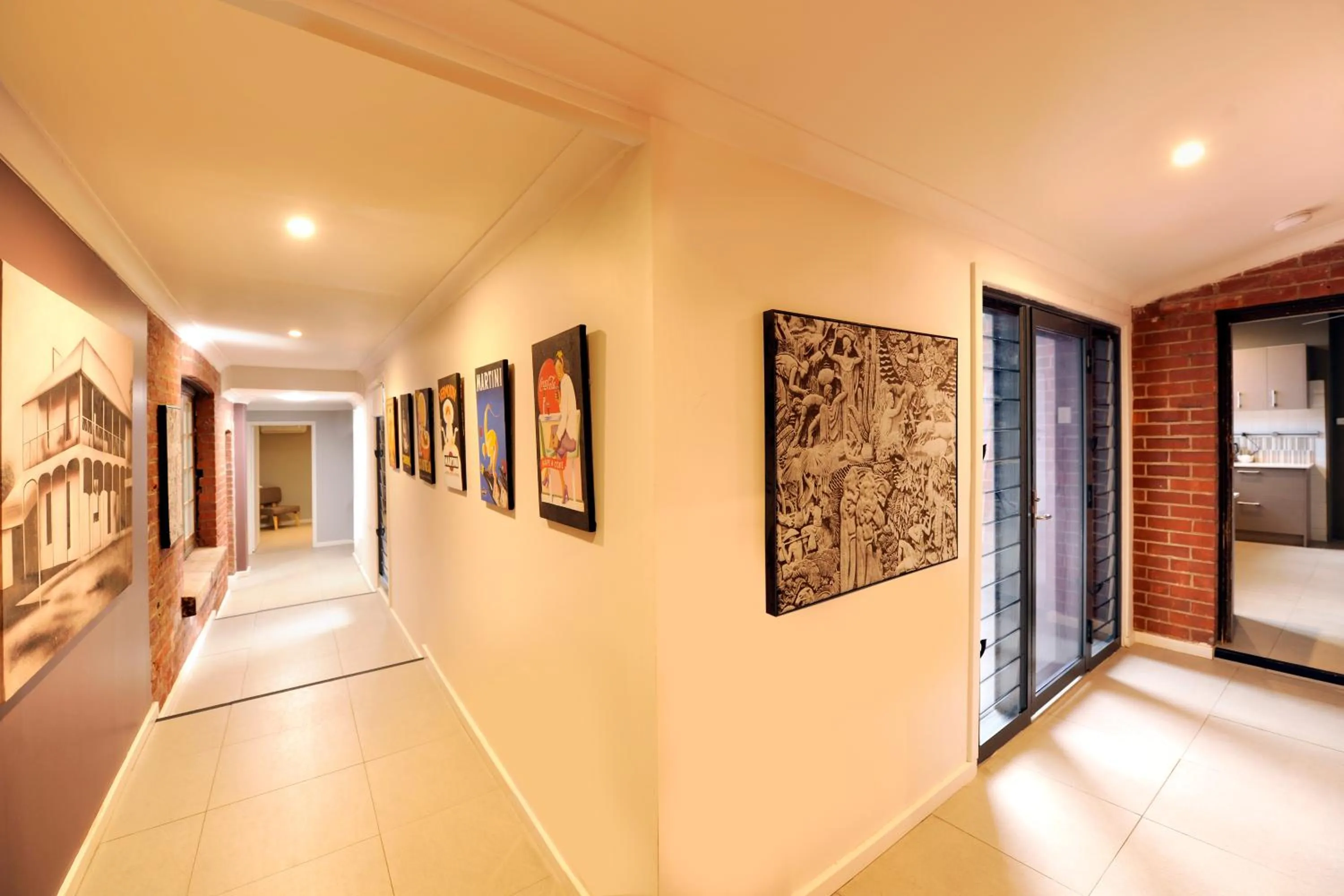 Decorative detail in The Stirling Arms Hotel