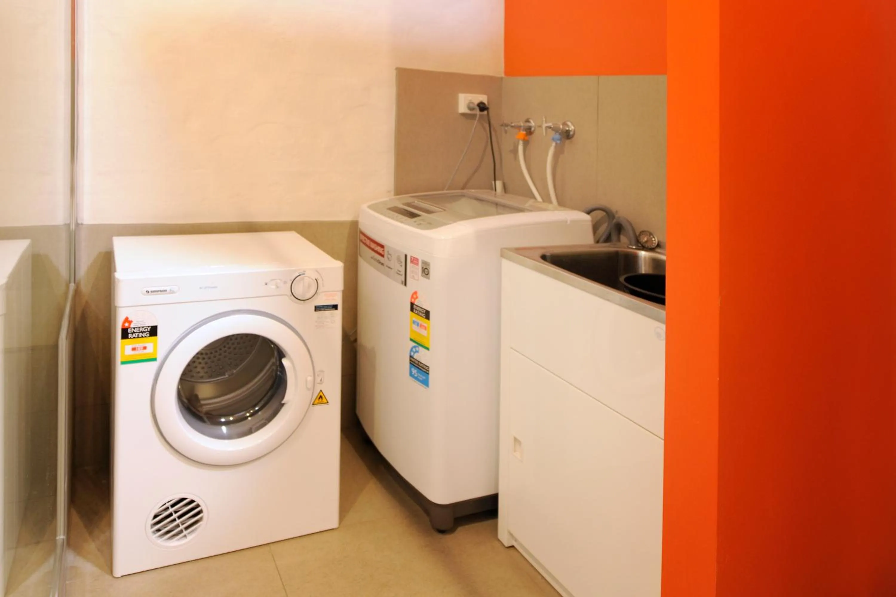 washing machine in The Stirling Arms Hotel