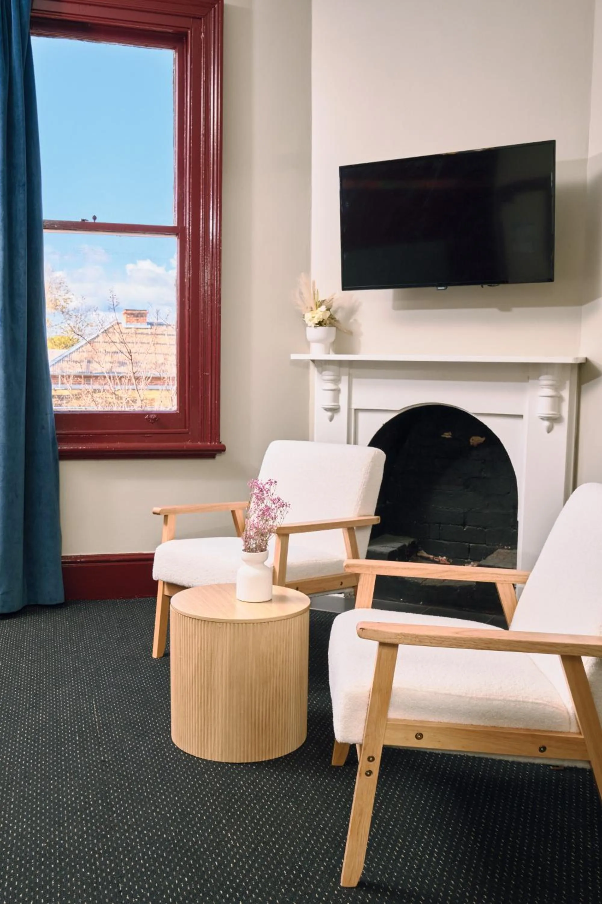 Seating area in The Stirling Arms Hotel