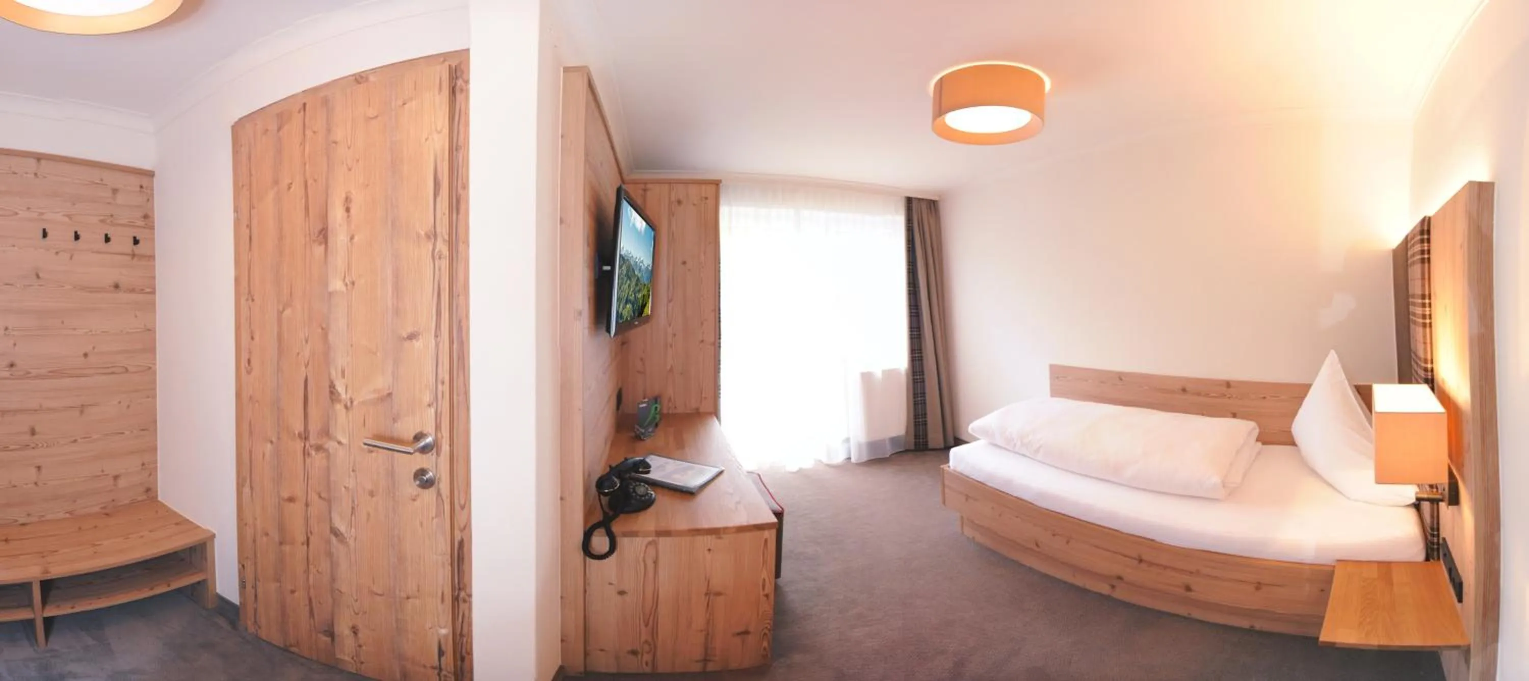 Bed in Hotel Birkenhof