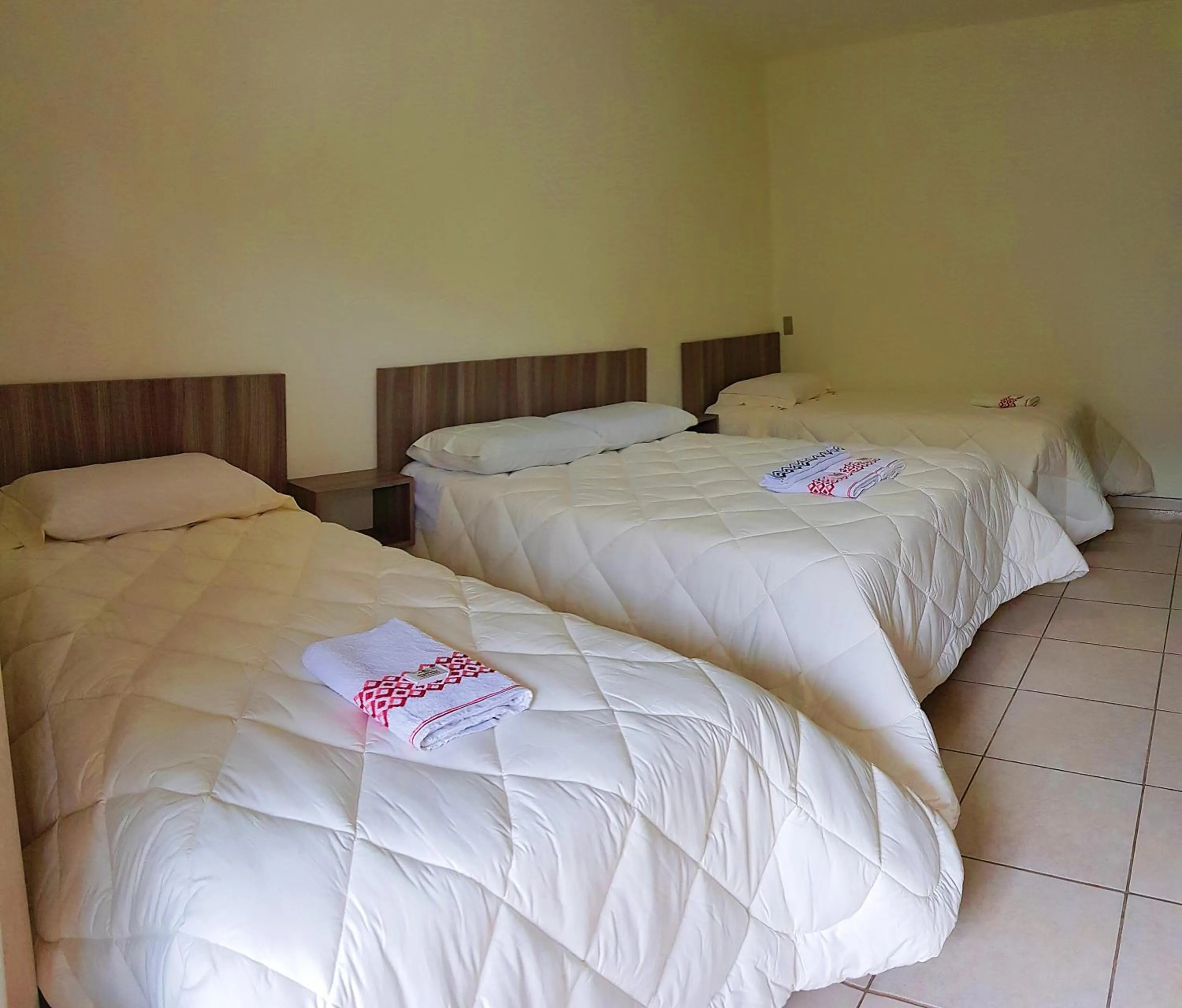 Bed in Hotel Imperador Caldas