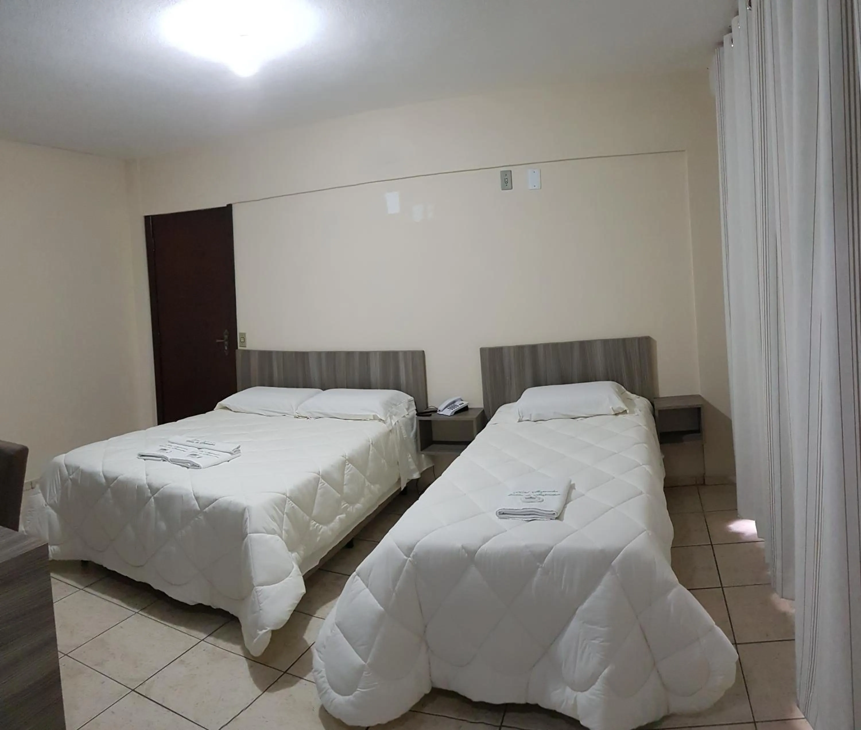 Bed in Hotel Imperador Caldas