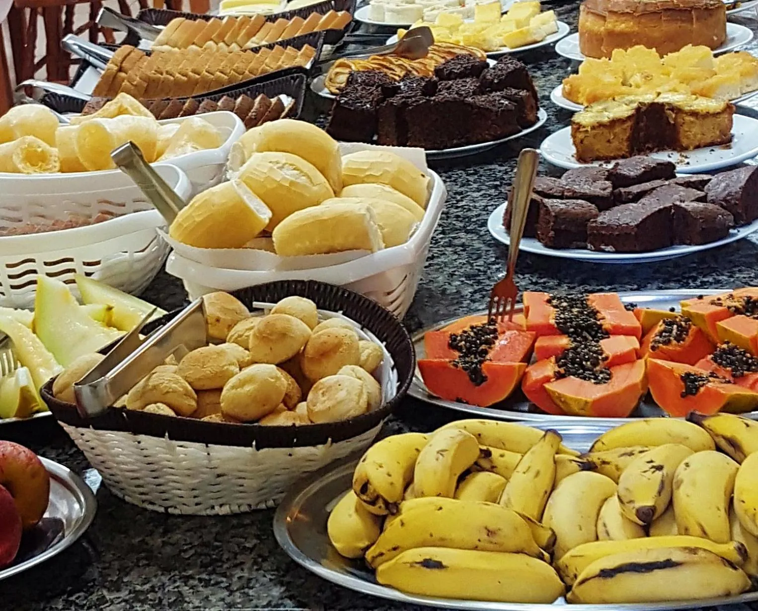 Breakfast in Hotel Imperador Caldas