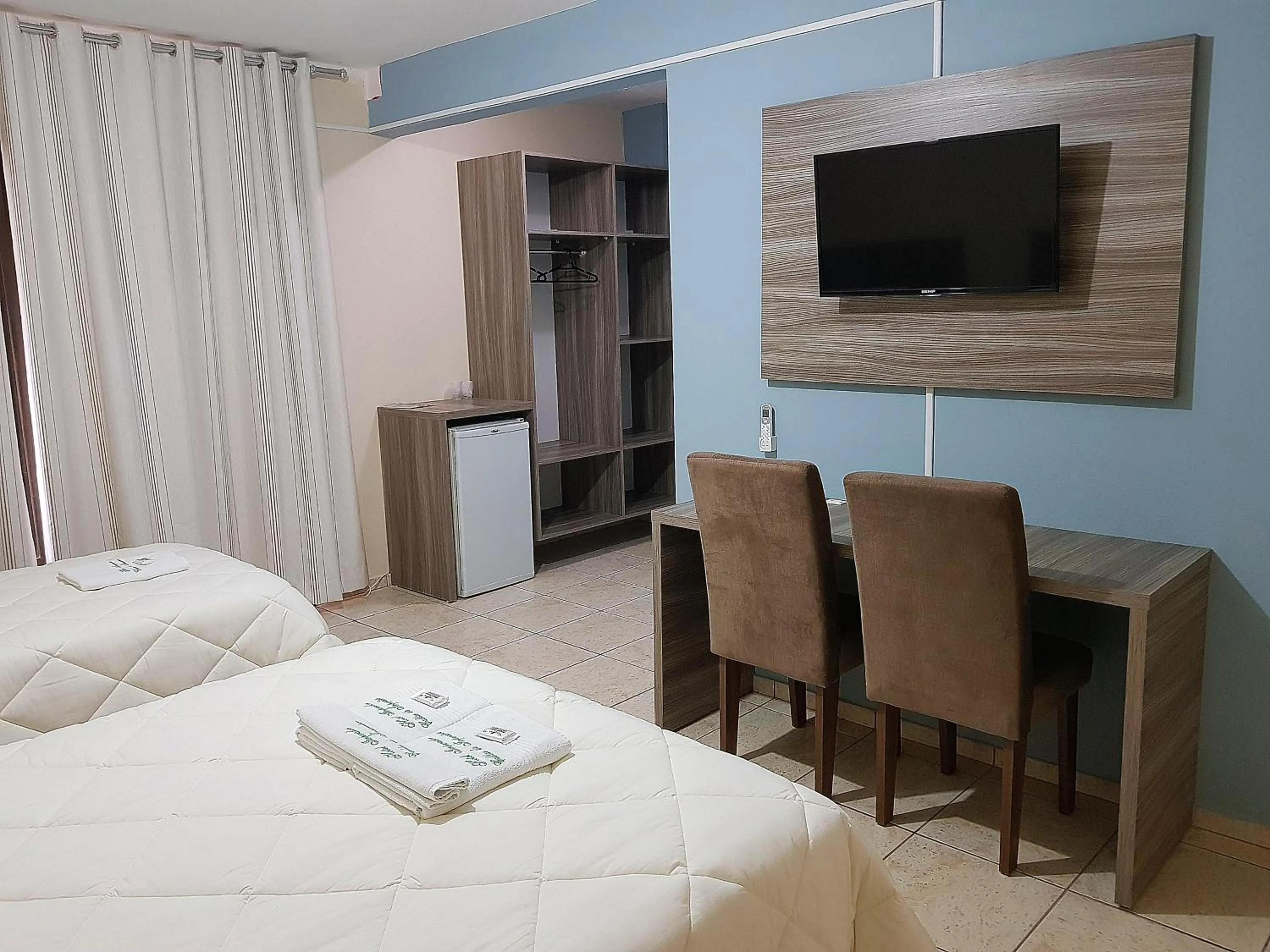 Bed in Hotel Imperador Caldas