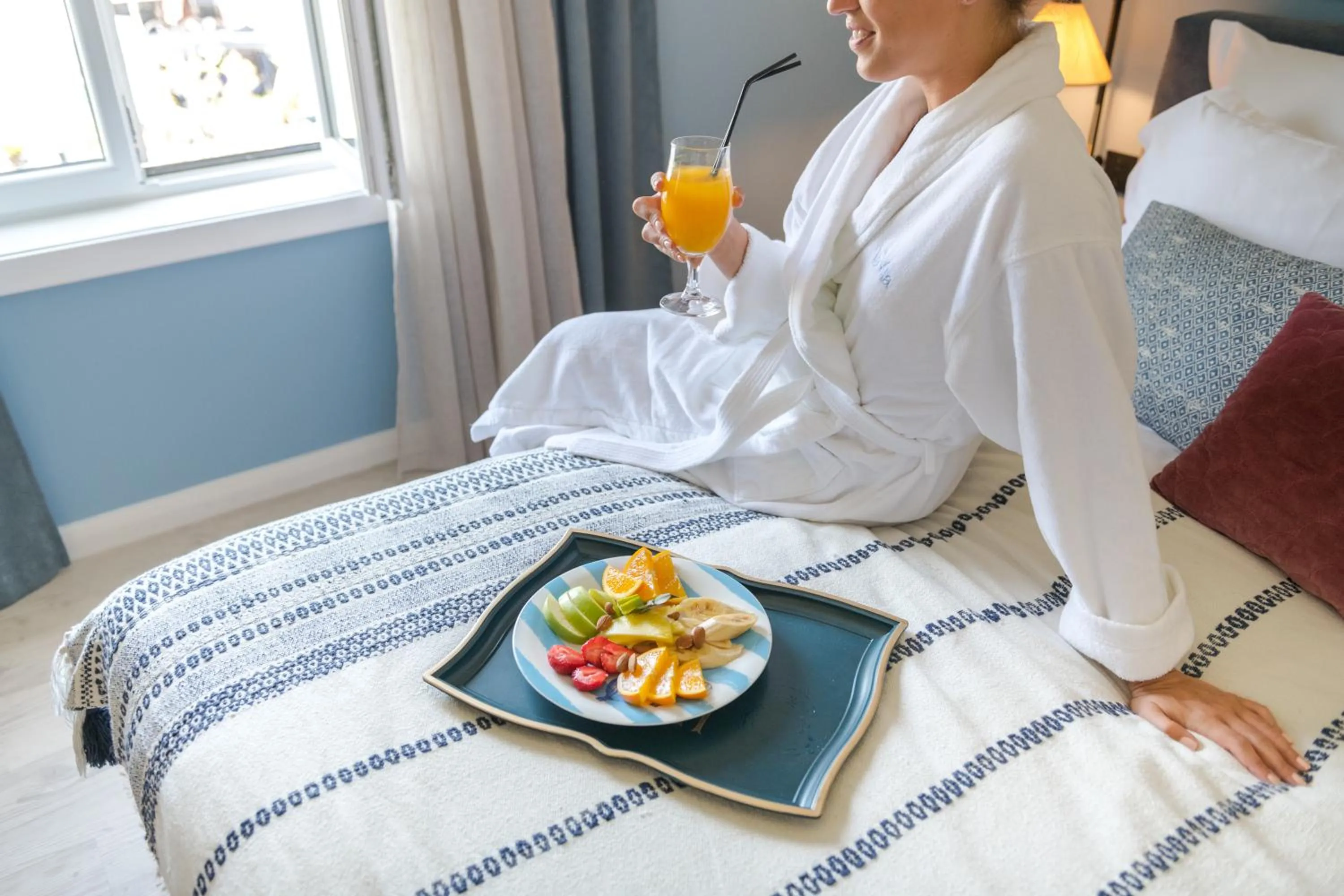 Bed in La Villa Boutique Hotel