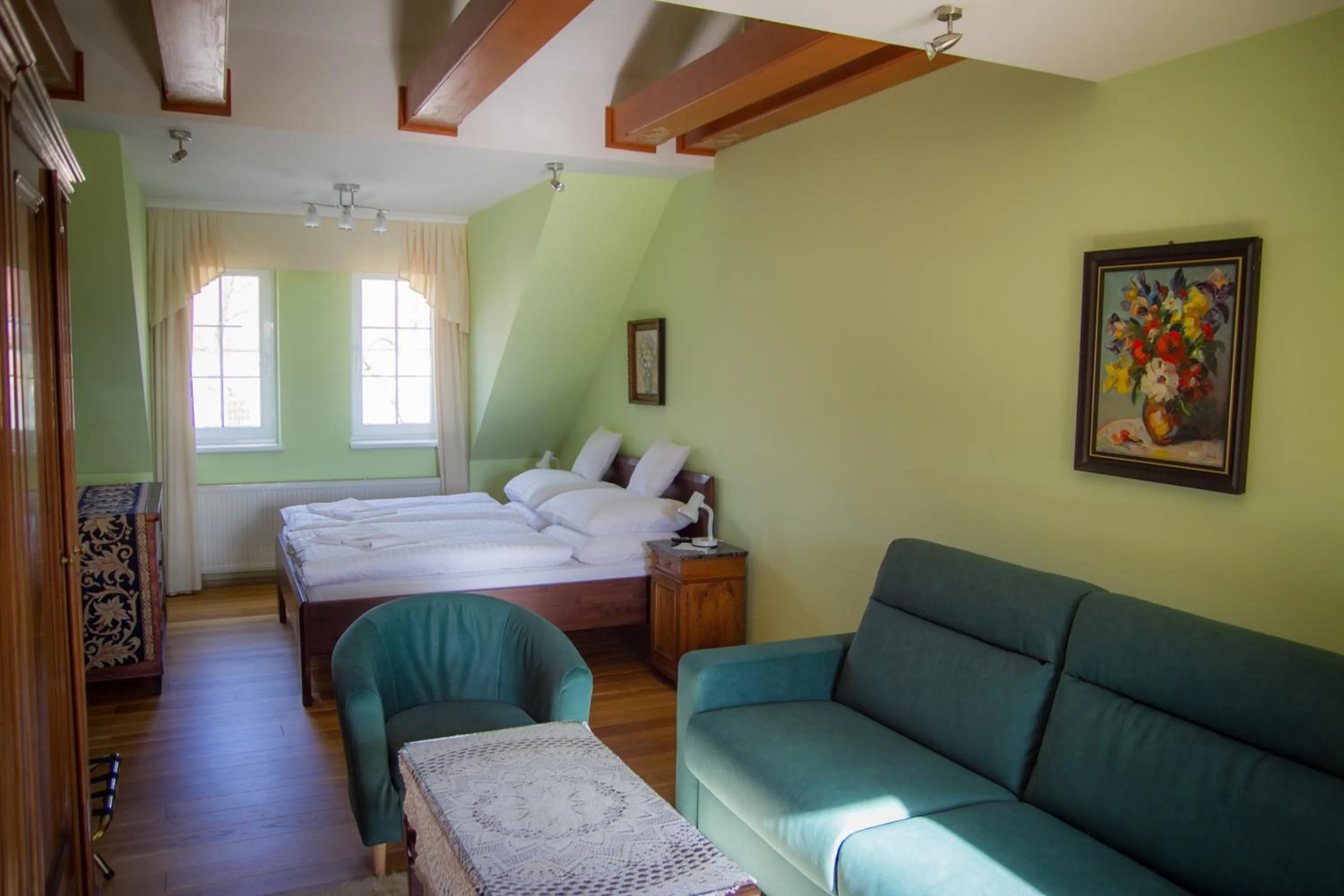 Bed in Hotel Bojnický vínny dom