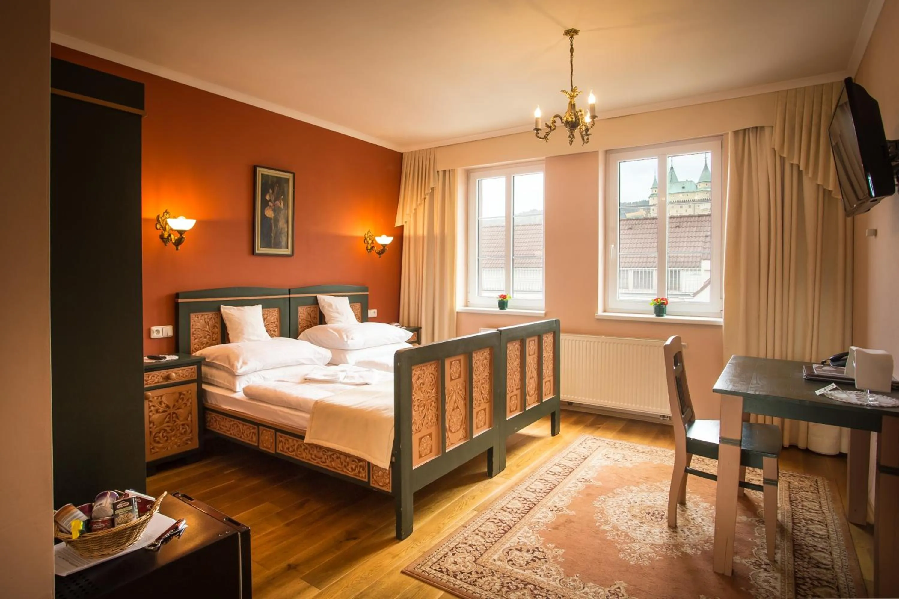 Photo of the whole room, Bed in Hotel Bojnický vínny dom