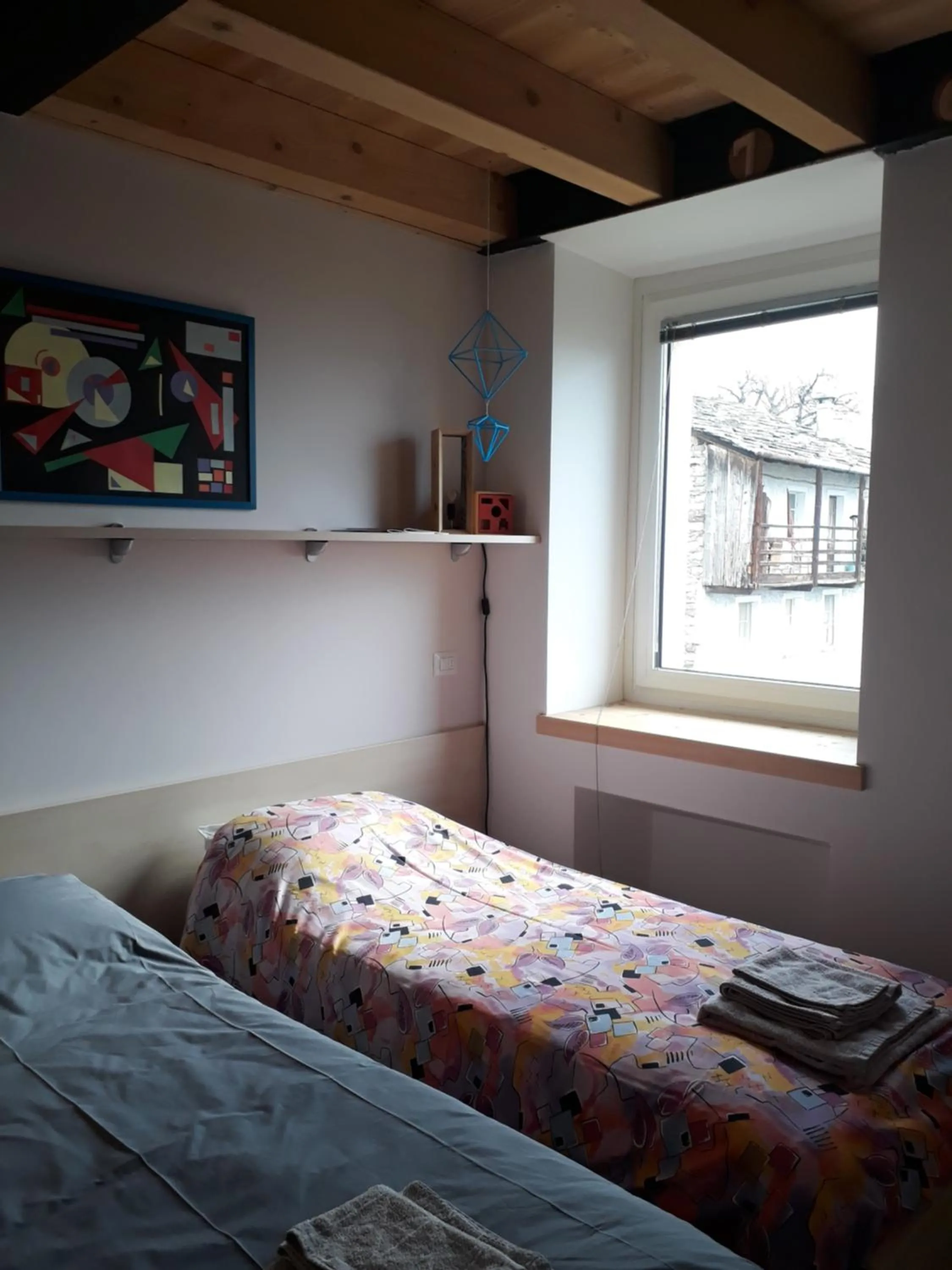 Bed in Foresteria B&B Vecchiascuola Pianazzola