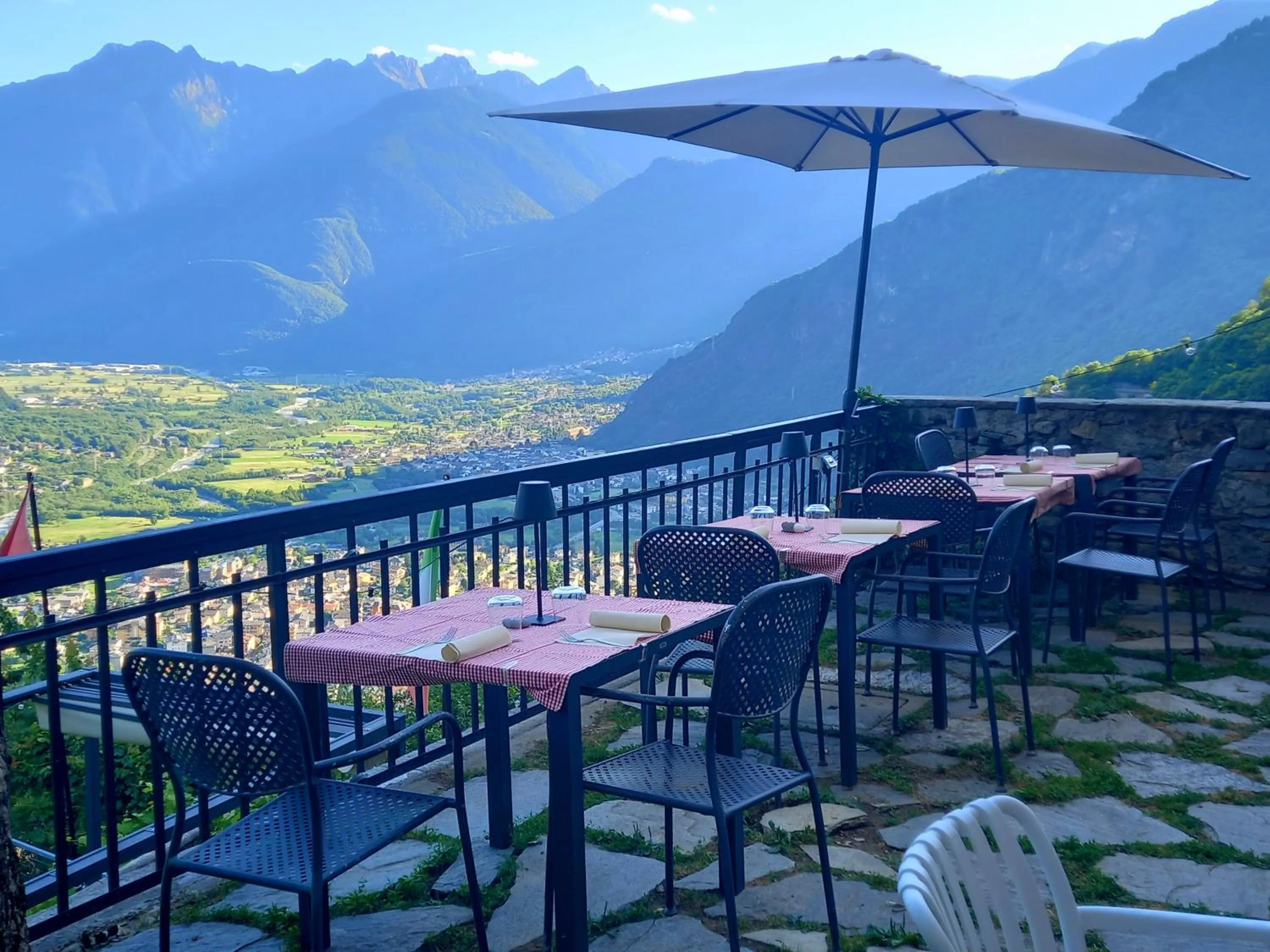 Balcony/Terrace in Foresteria B&B Vecchiascuola Pianazzola