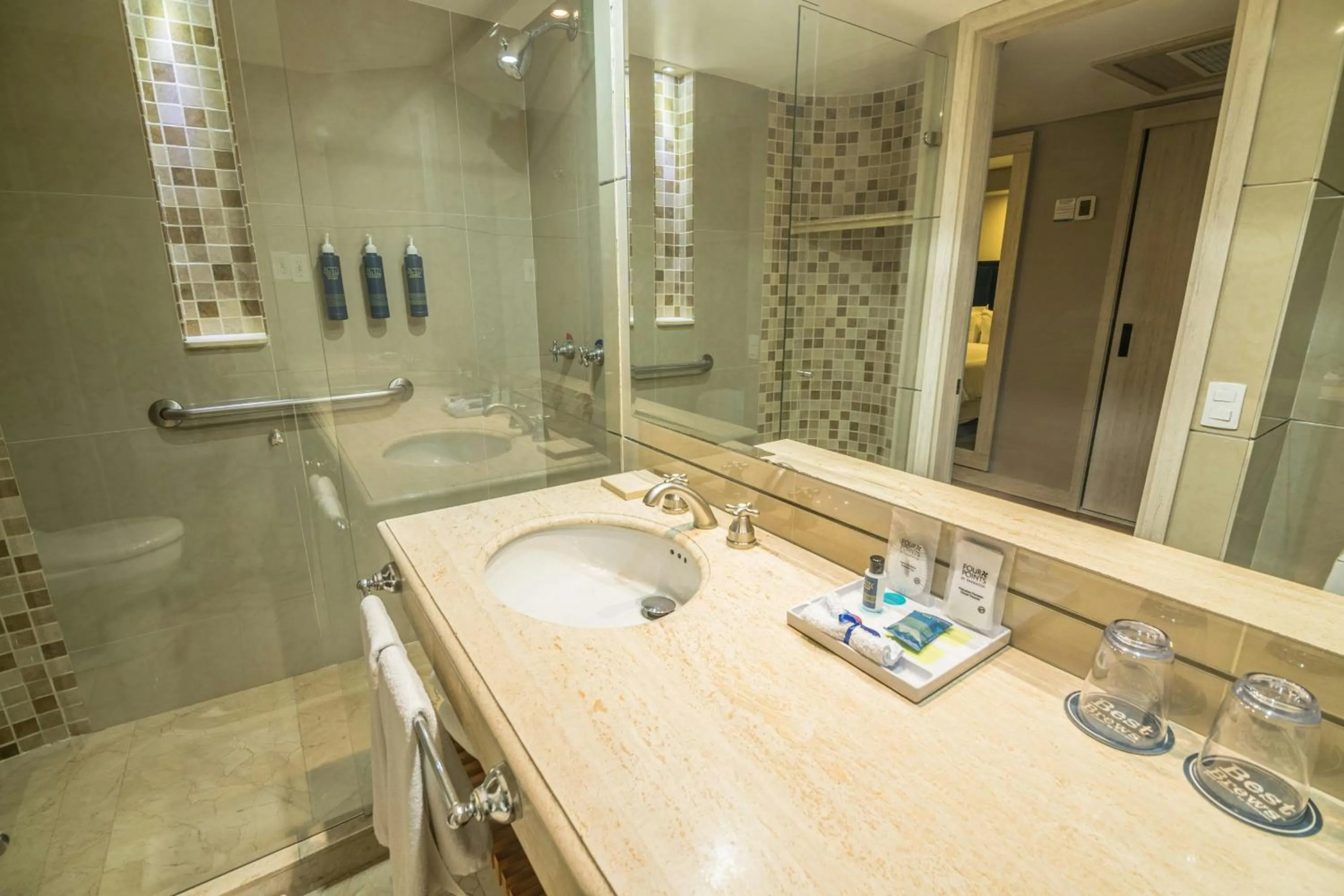 Bathroom in Four Points by Sheraton Medellín