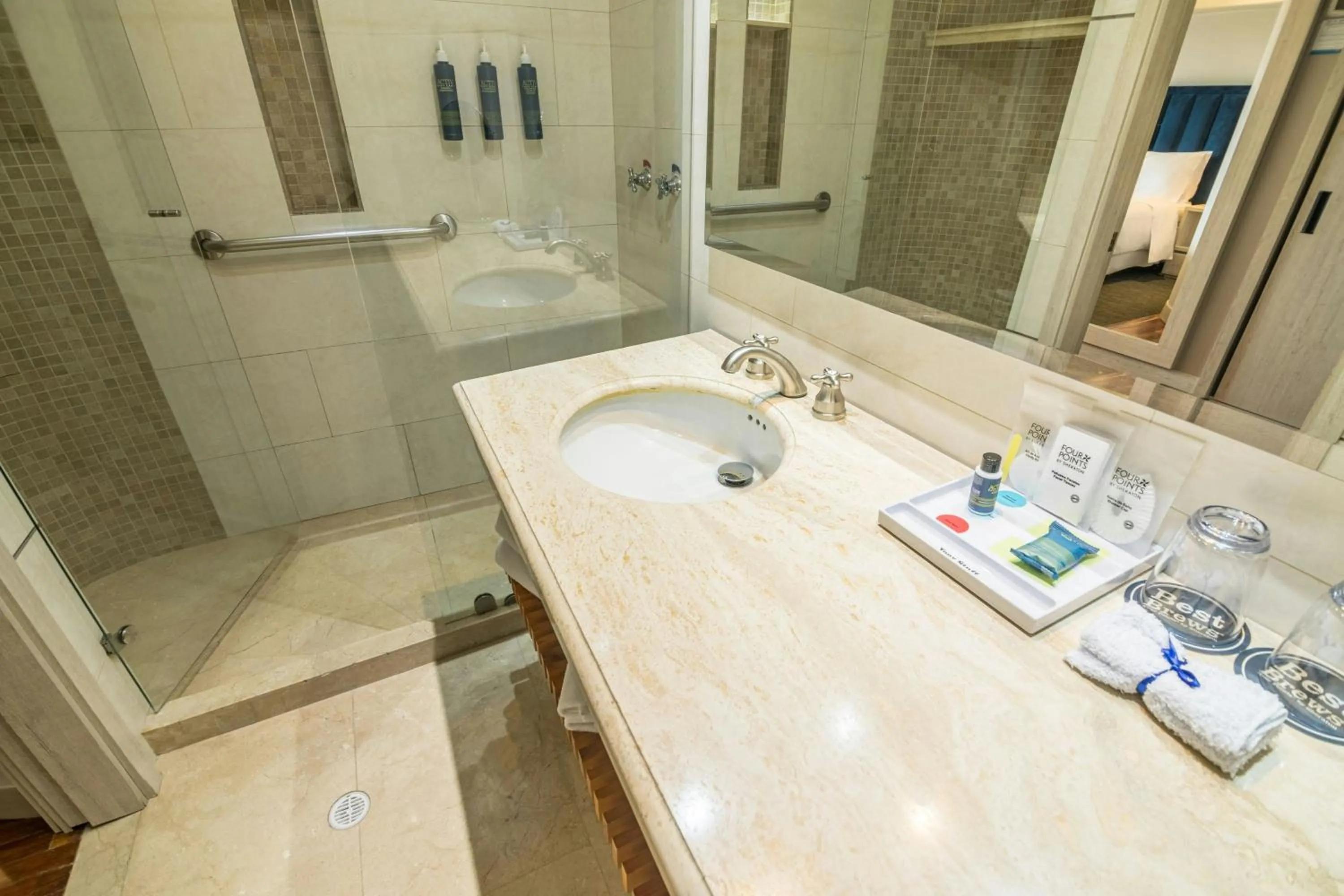 Bathroom in Four Points by Sheraton Medellín