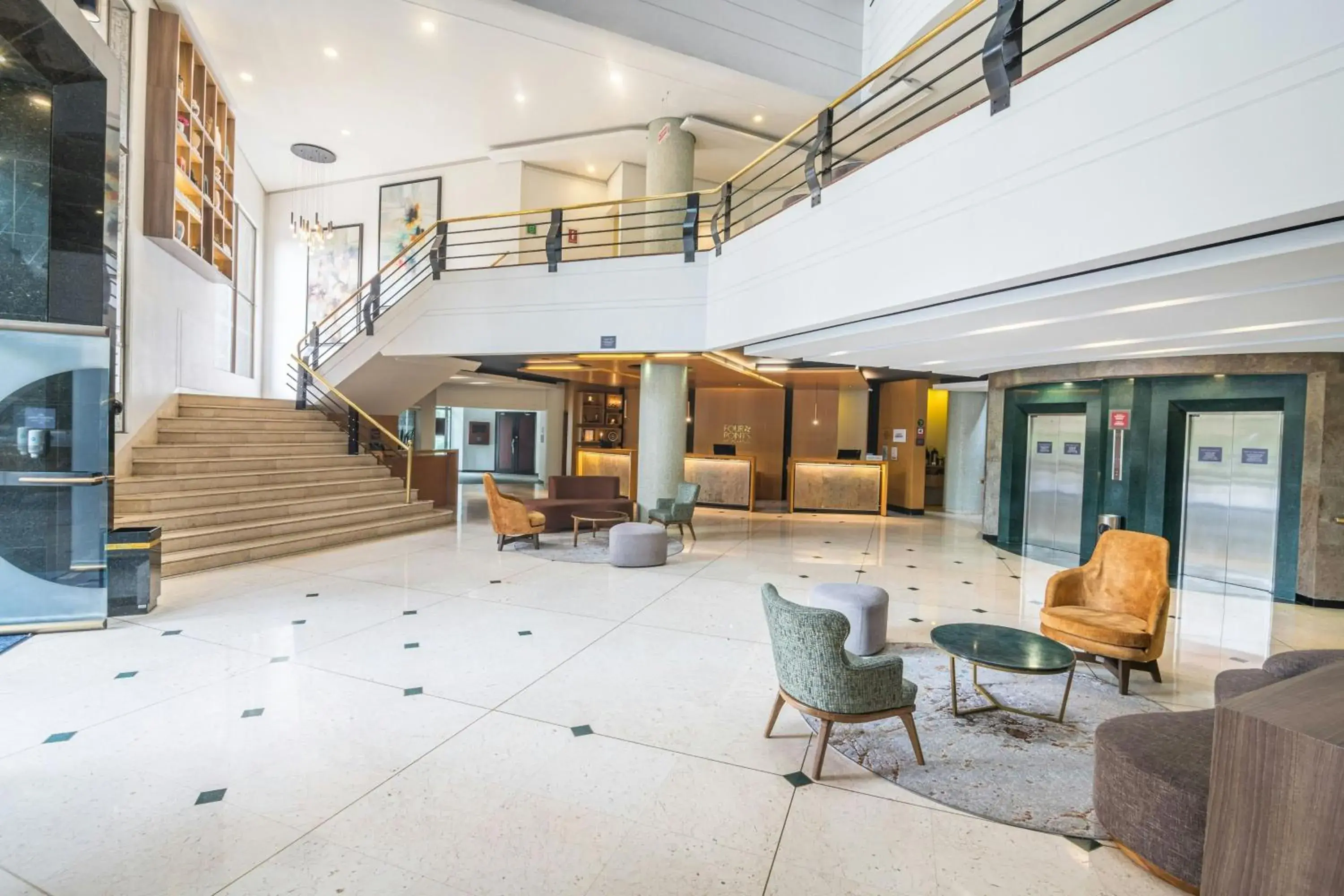 Lobby or reception in Four Points by Sheraton Medellín Lobby or reception in Four Points by Sheraton Medellín