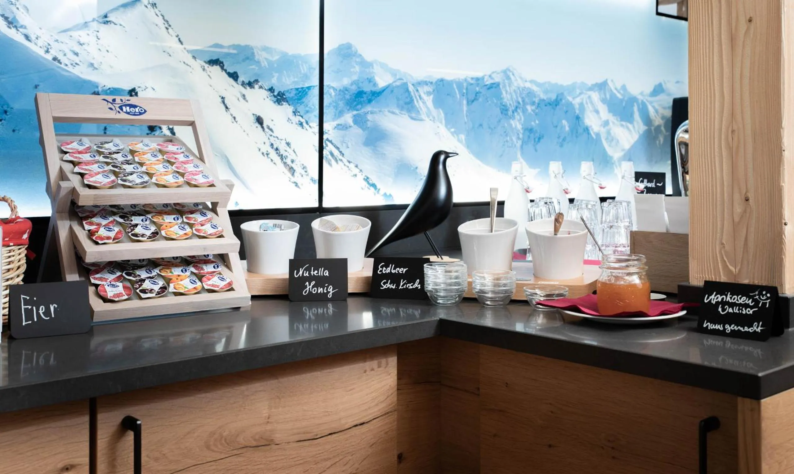 Breakfast in Alpenhotel Schlüssel