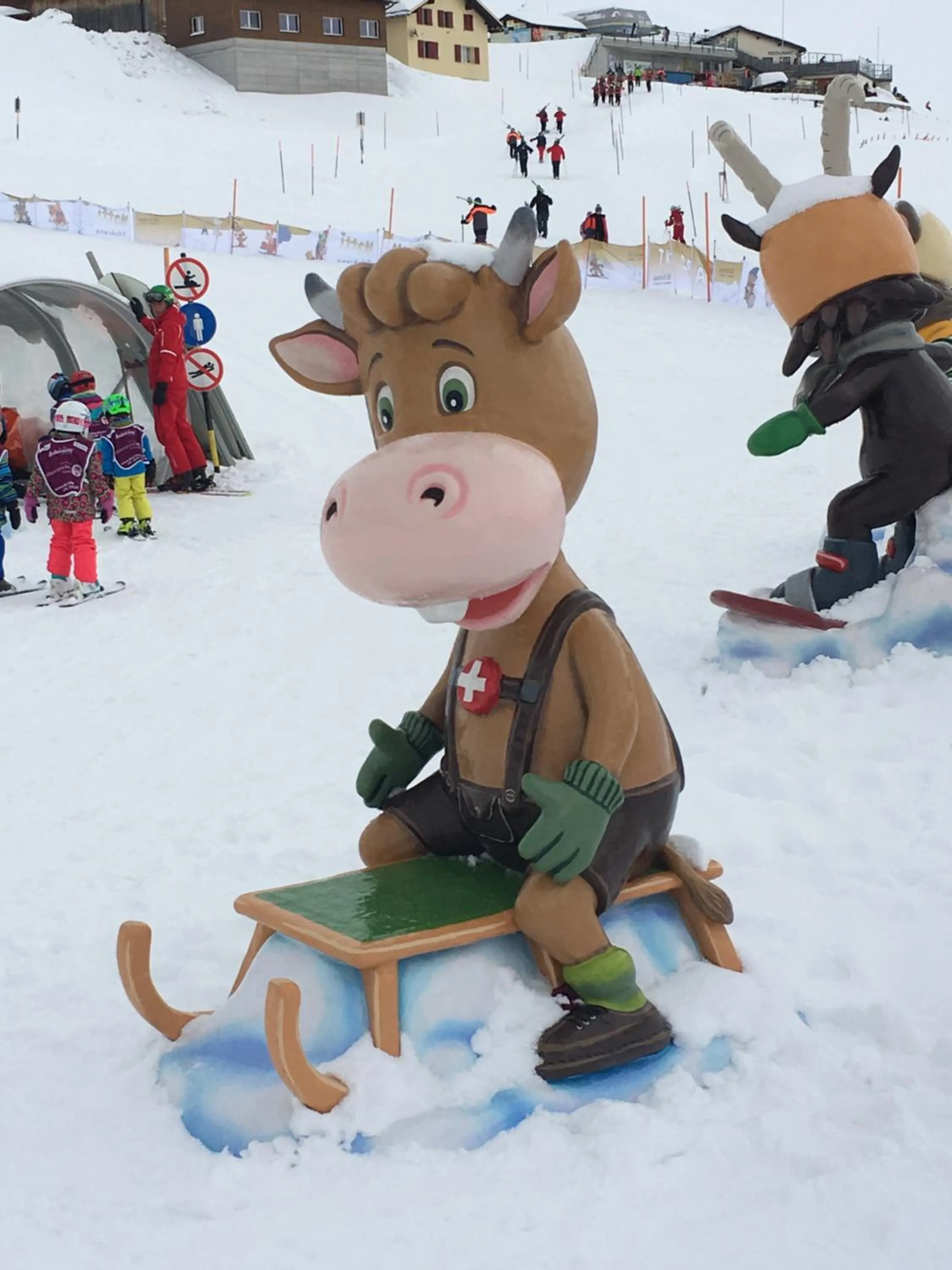 Ski School in Alpenhotel Schlüssel