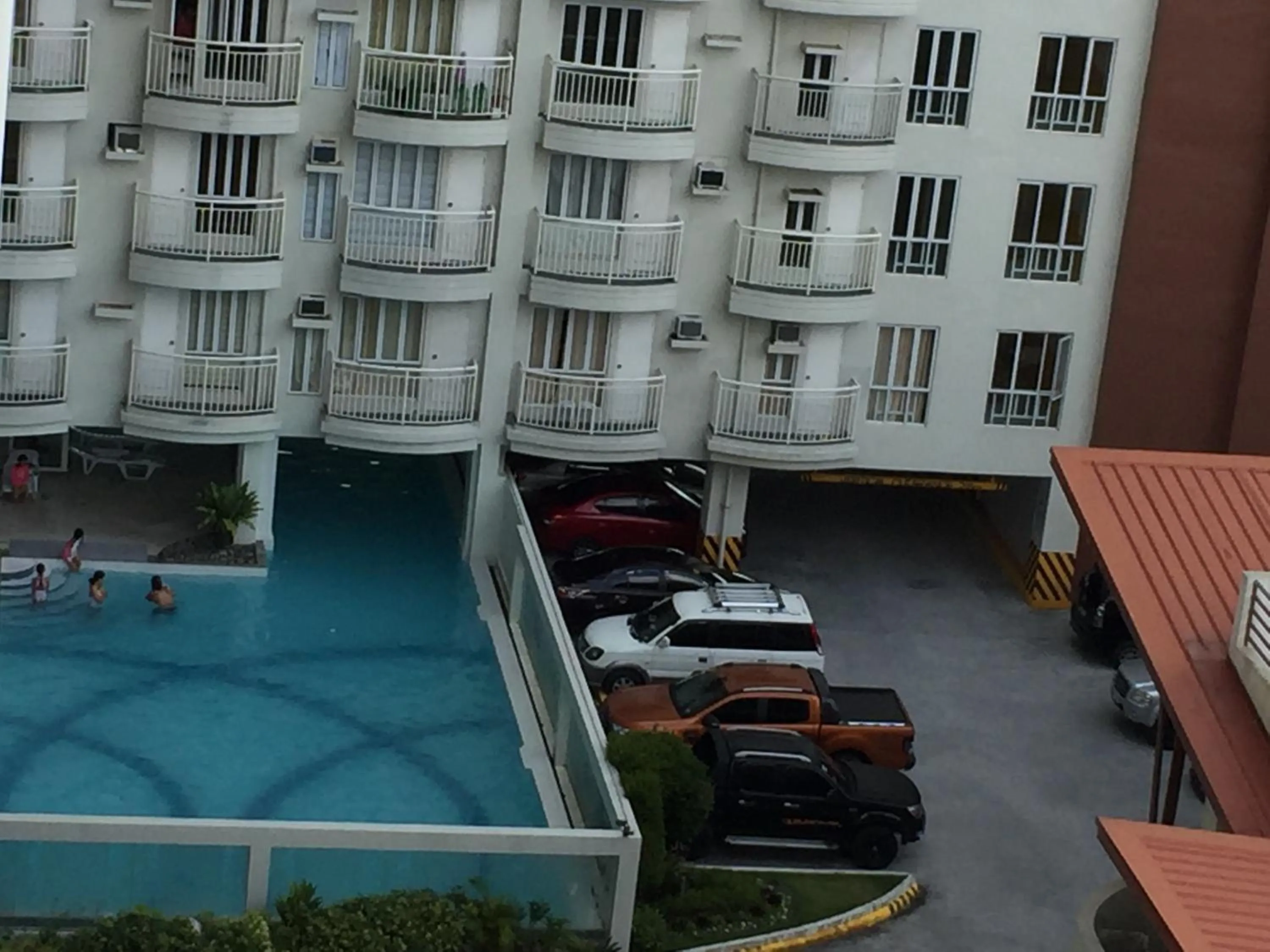 Swimming pool in Cityland Jane's Apartment