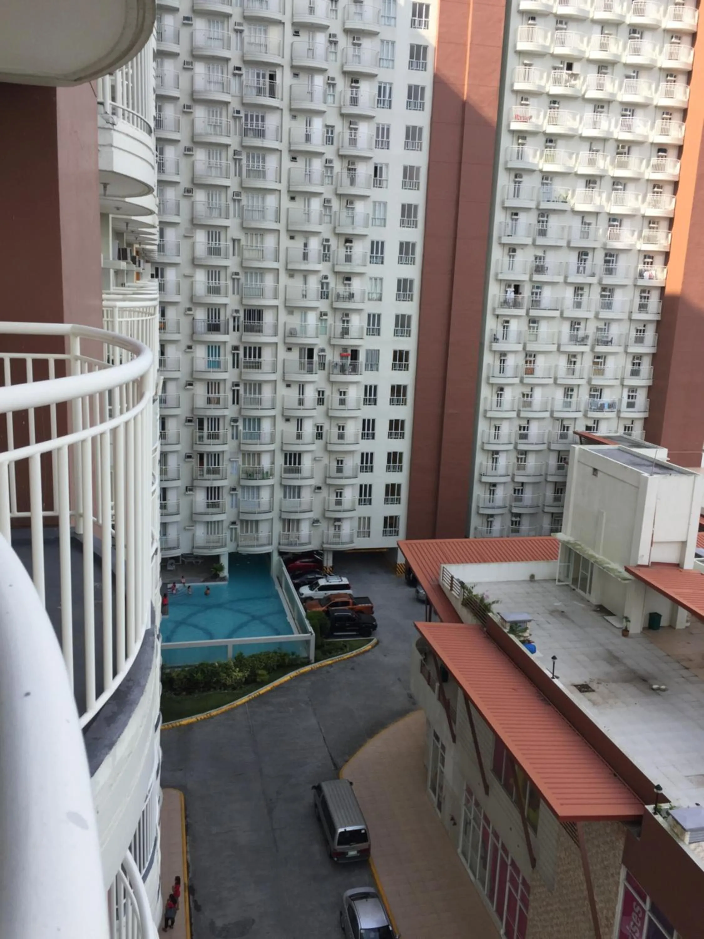 Swimming pool in Cityland Jane's Apartment