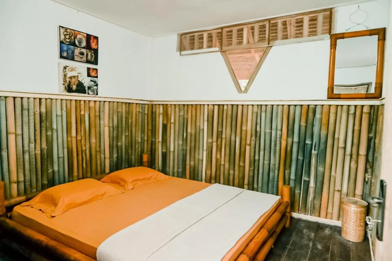 Bed in Backpacker Kawah Ijen