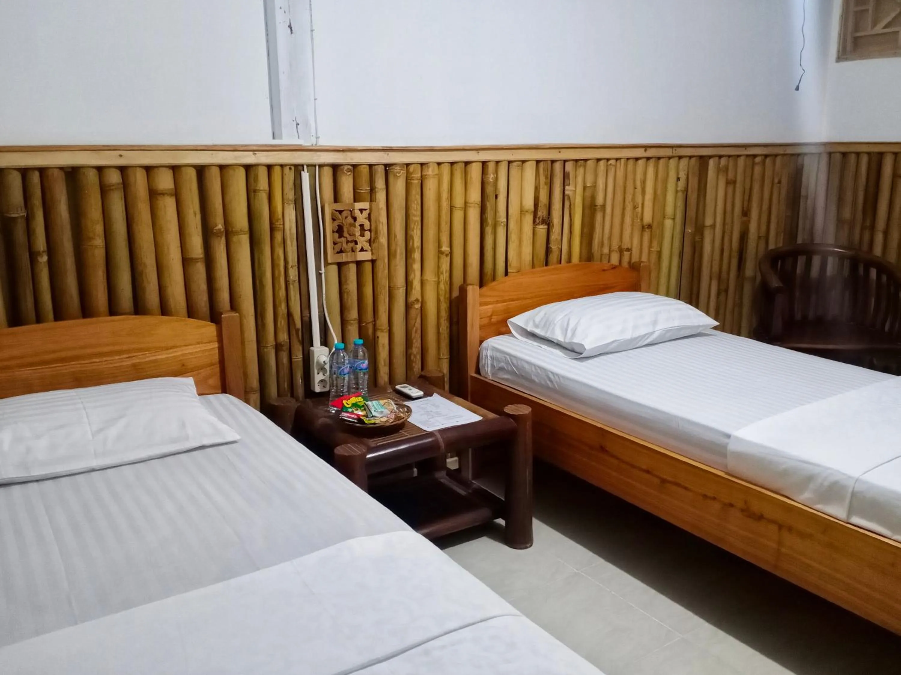 Bed in Backpacker Kawah Ijen